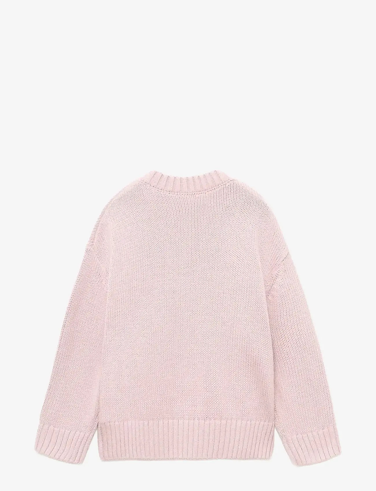 Mango - Long-sleeve knitted sweater - stickade tröjor - lt-pastel pink - 2