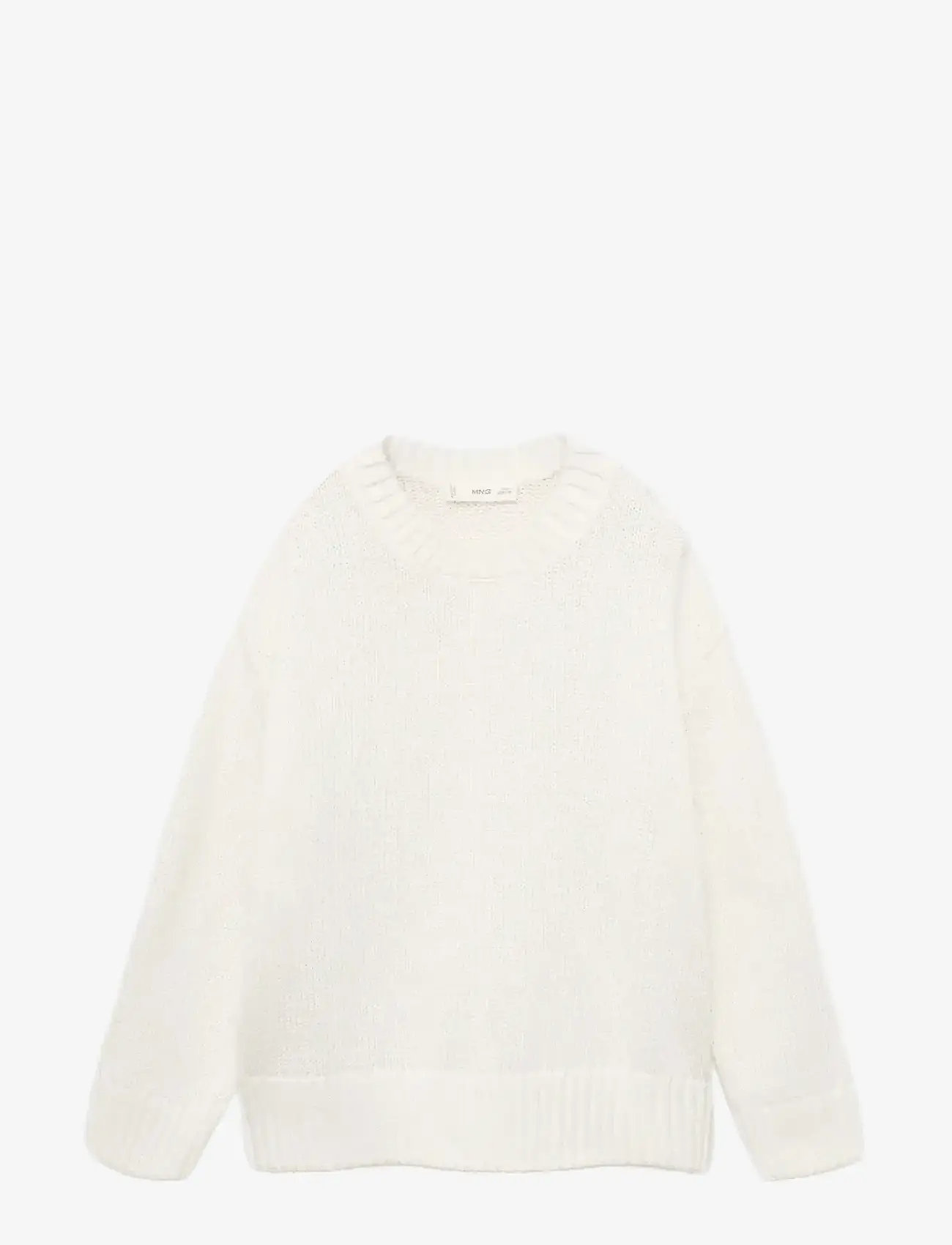 Mango - Long-sleeve knitted sweater - stickade tröjor - natural white - 1