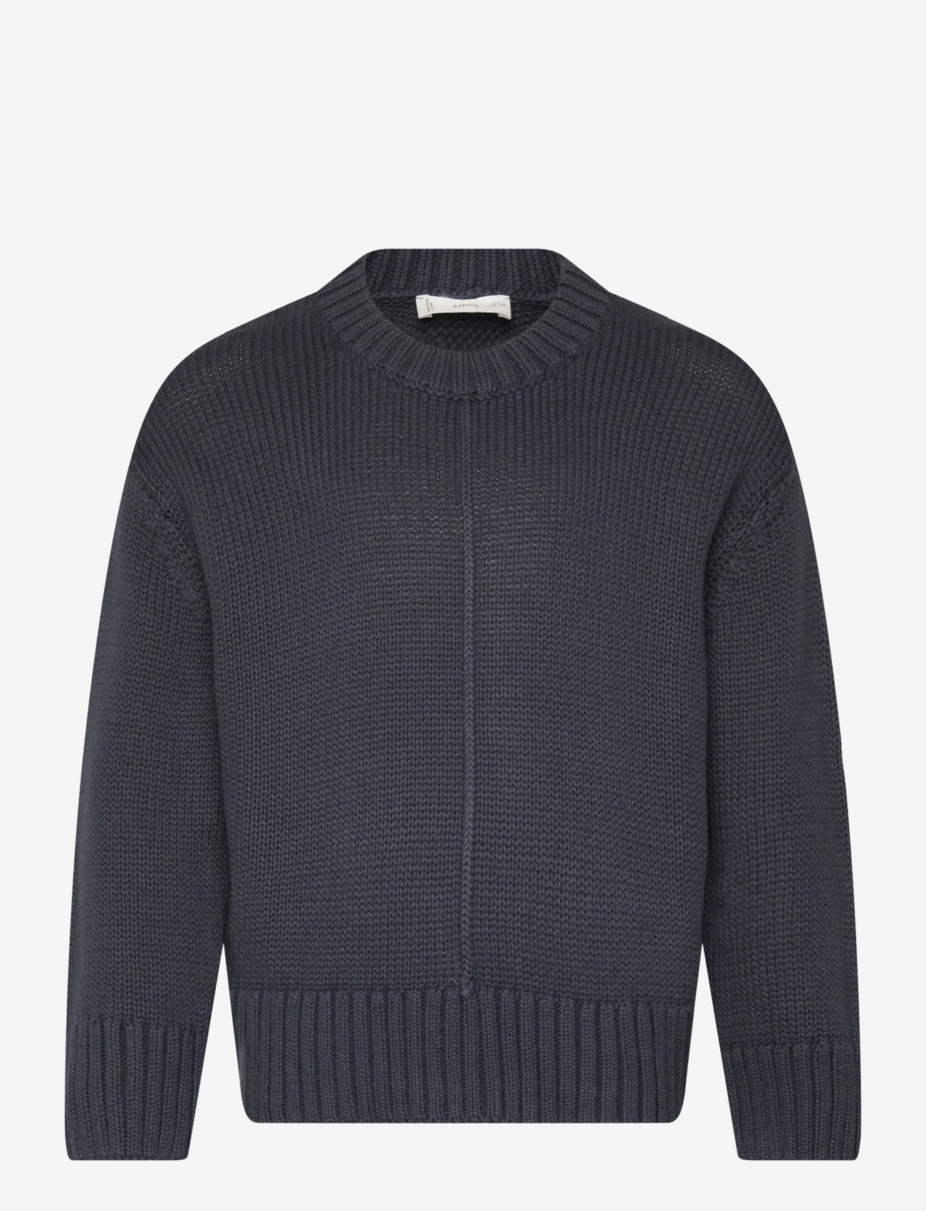 Mango - Long-sleeve knitted sweater - stickade tröjor - navy - 1