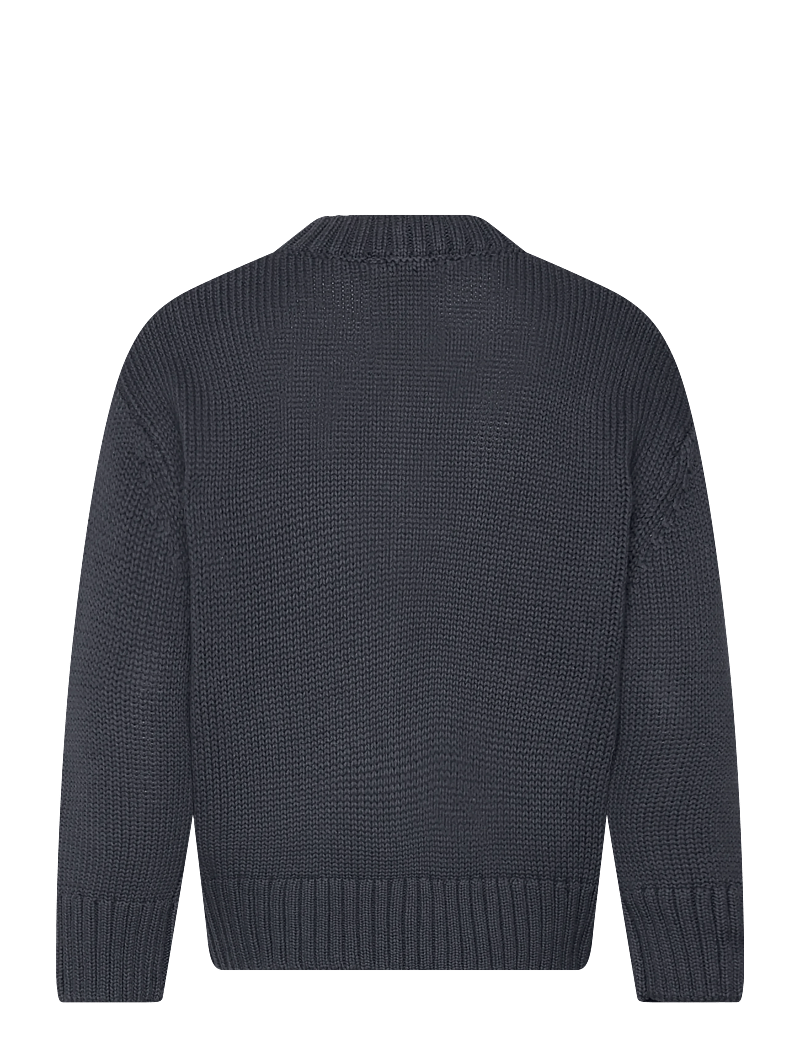 Mango - Long-sleeve knitted sweater - stickade tröjor - navy - 2