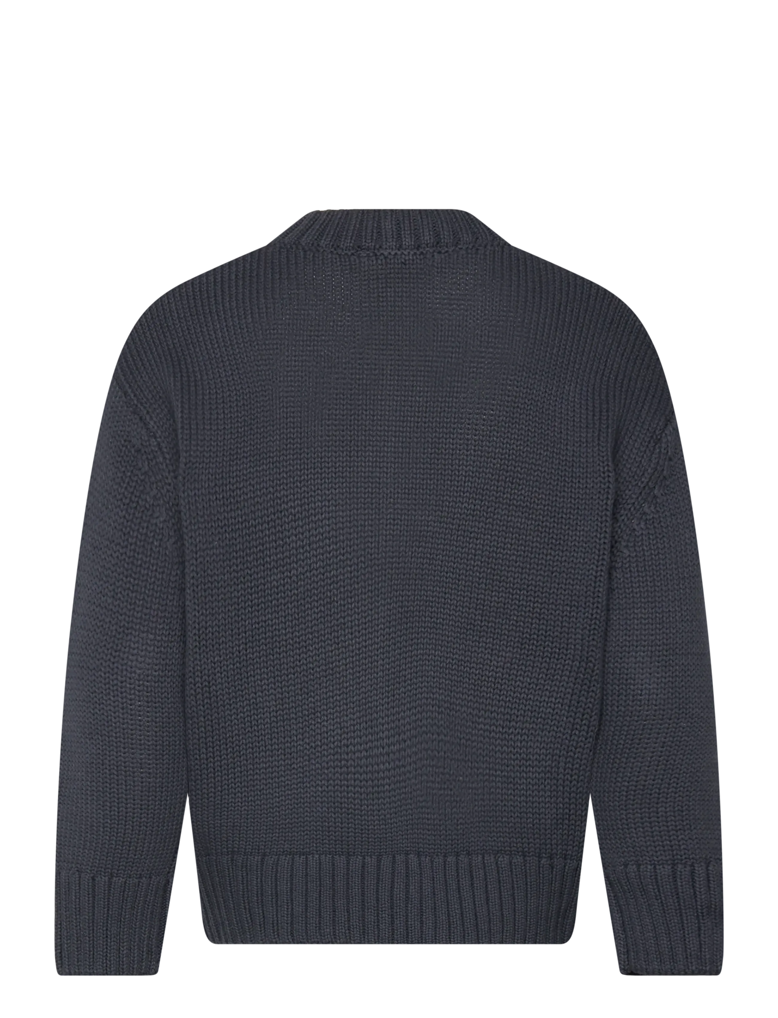 Mango - Long-sleeve knitted sweater - tröjor - navy - 2