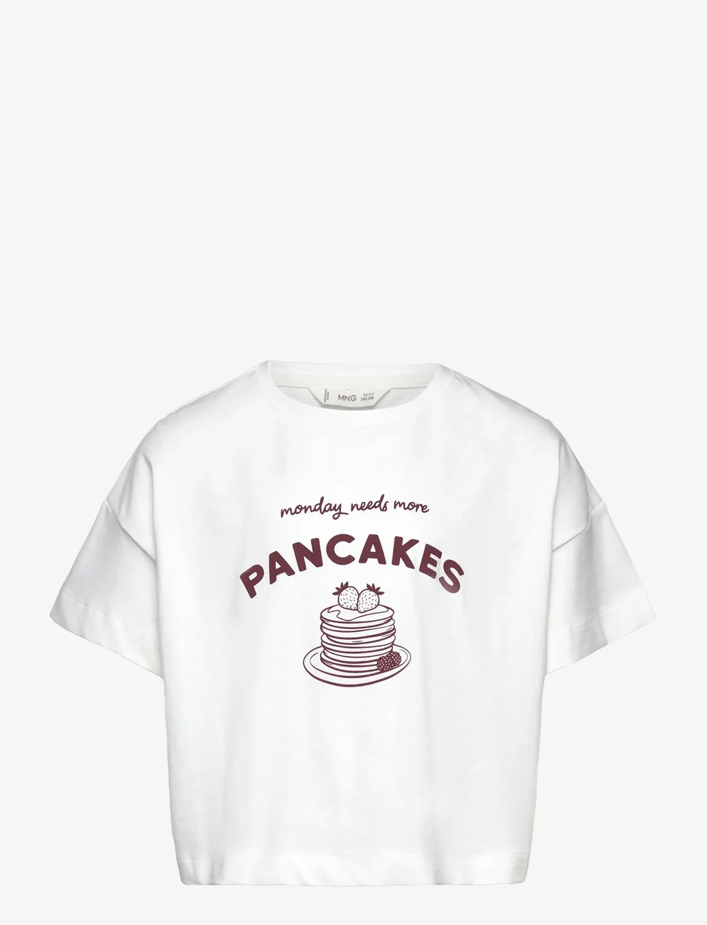 Mango - Short-sleeved printed t-shirt - kurzärmelige - natural white - 1