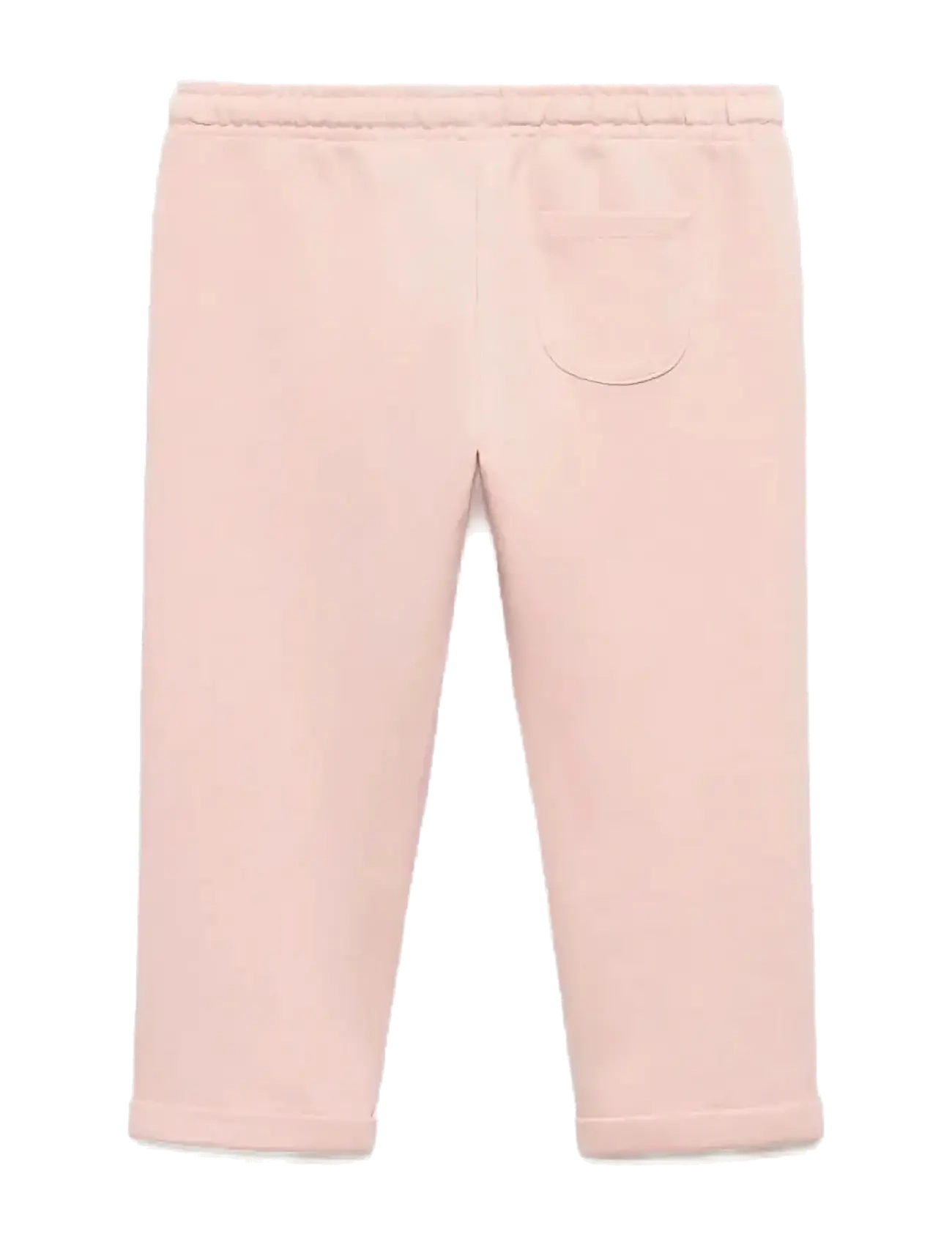 Mango - Cotton drawstring joggers - lowest prices - pink - 1