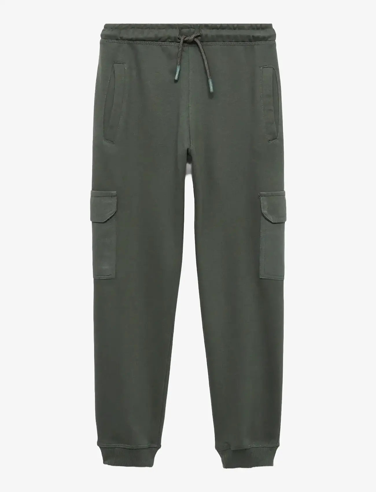 Mango - Cargo joggers with drawstring - cargobyxor - medium green - 0