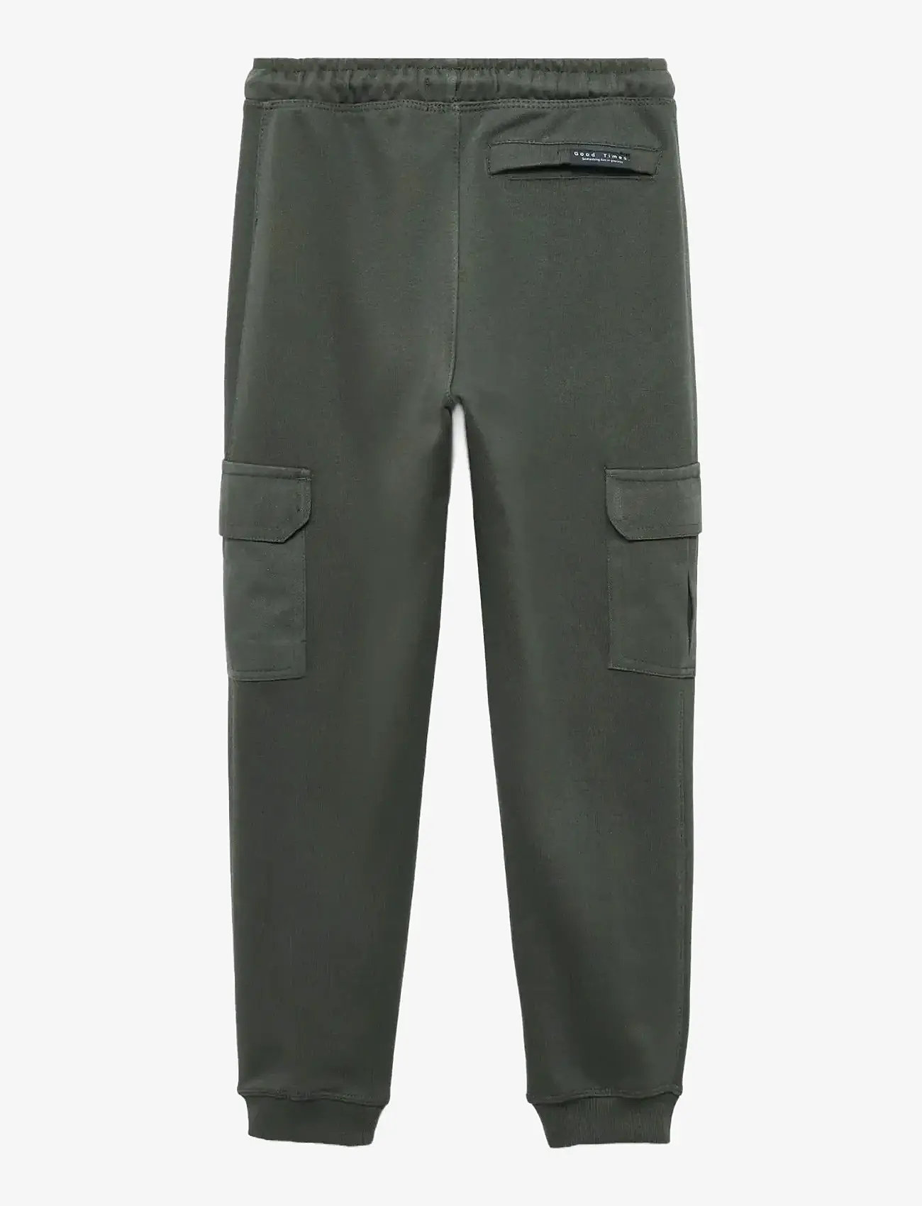 Mango - Cargo joggers with drawstring - cargobyxor - medium green - 1