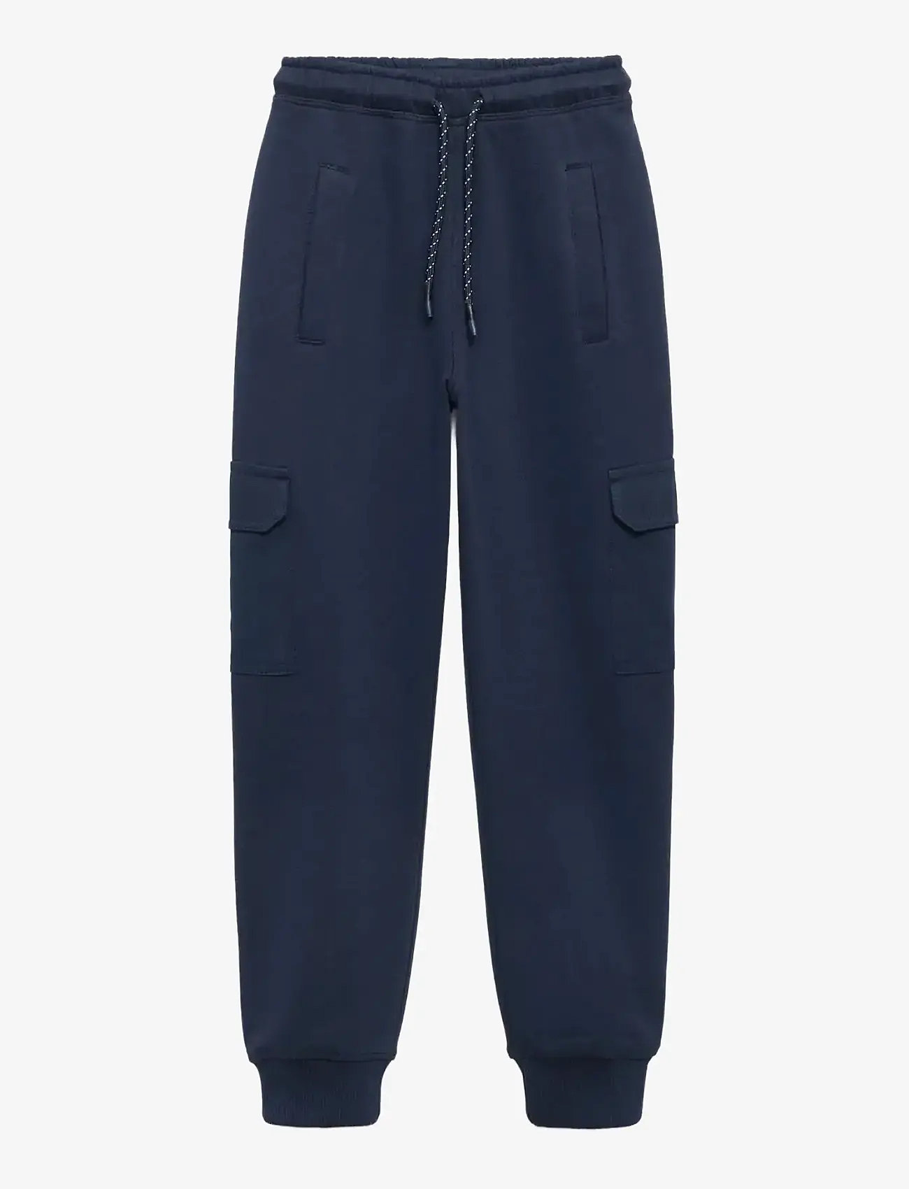 Mango - Cargo joggers with drawstring - cargobukser - navy - 0