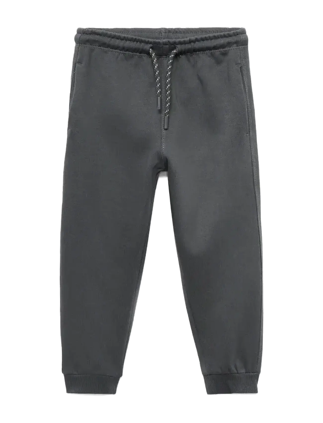 Mango Cotton jogger-style trousers - Shop efter størrelse - CHARCOAL / grey