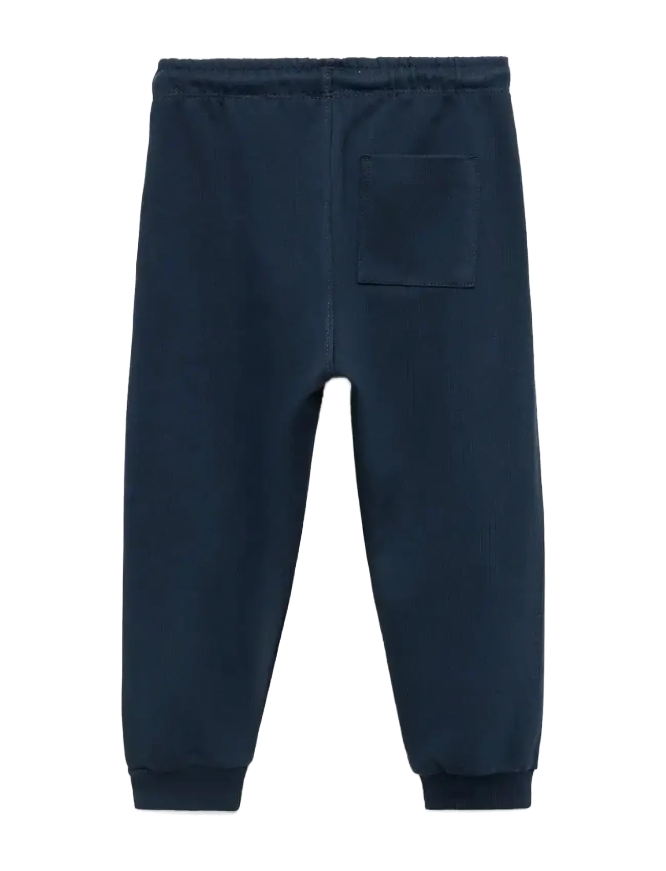 Mango - Cotton jogger-style trousers - madalaimad hinnad - navy - 1