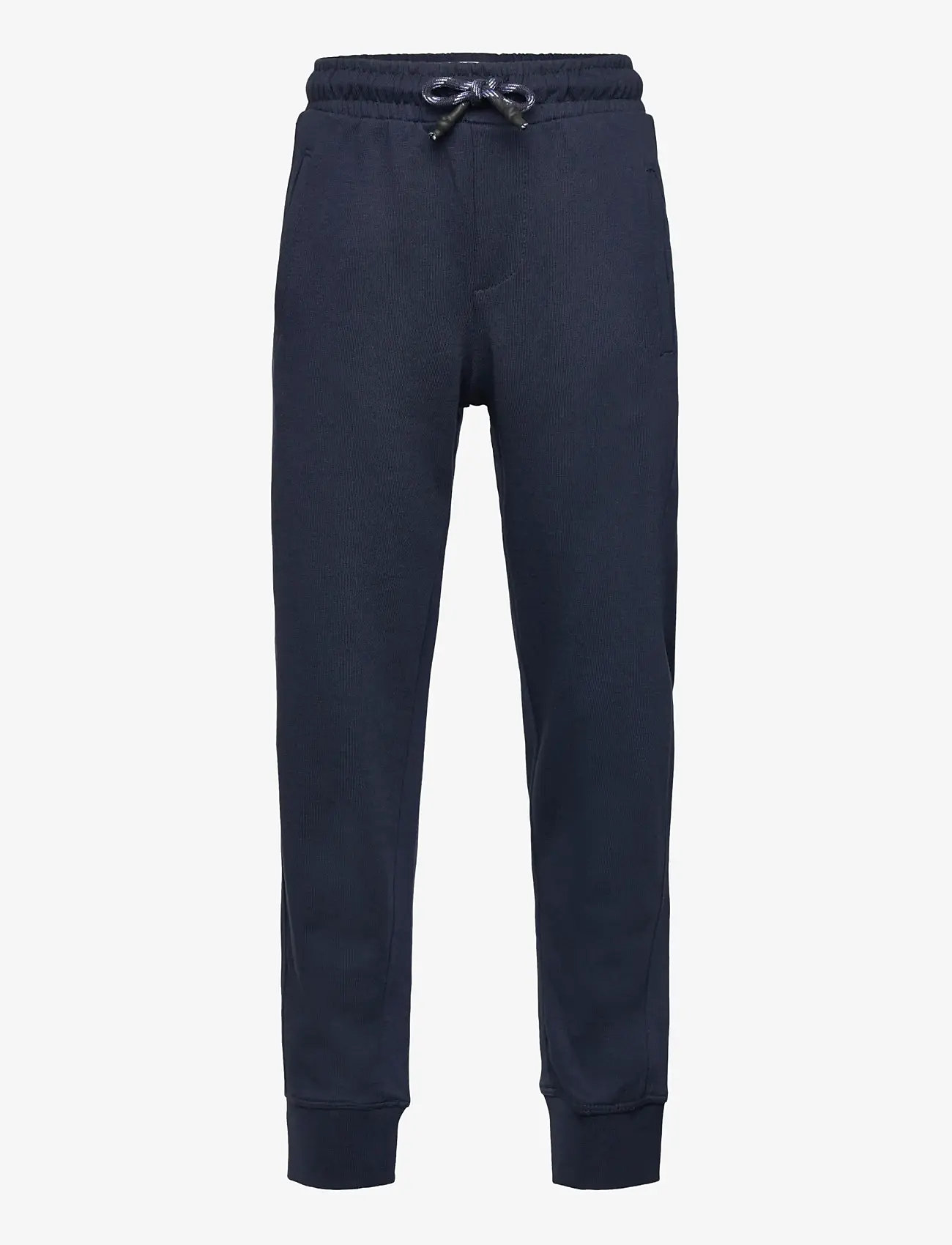 Mango - Drawstring jogger trousers - höstkläder - navy - 0