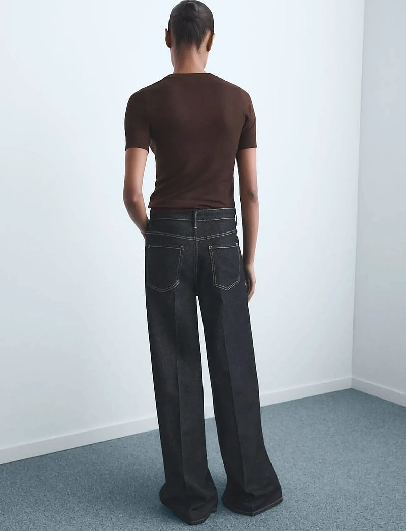 Mango - High-waisted wideleg jeans - hosen mit weitem bein - open blue - 2