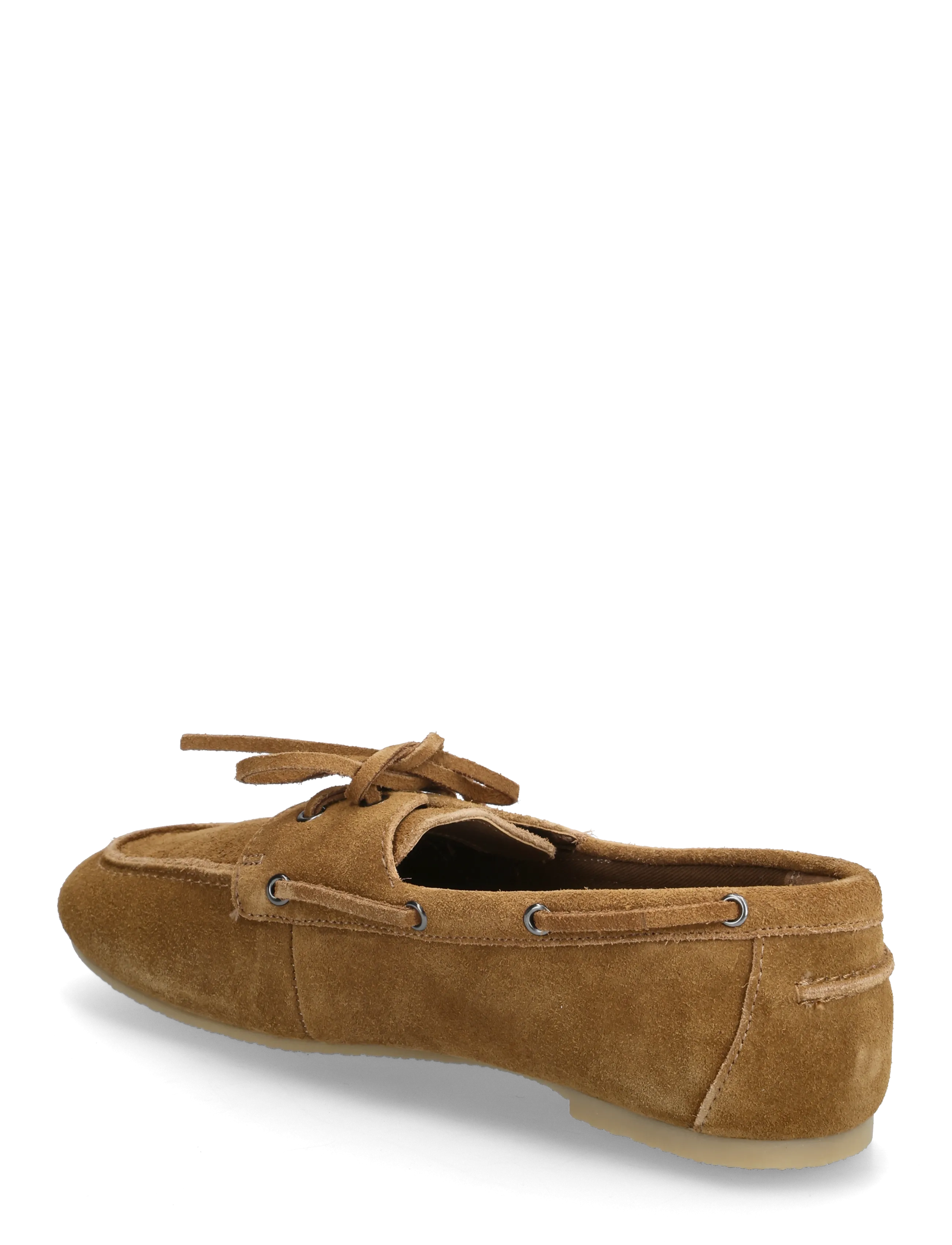 Mango - Suede nautical shoes - sommerschnäppchen - lt pastel brown - 2