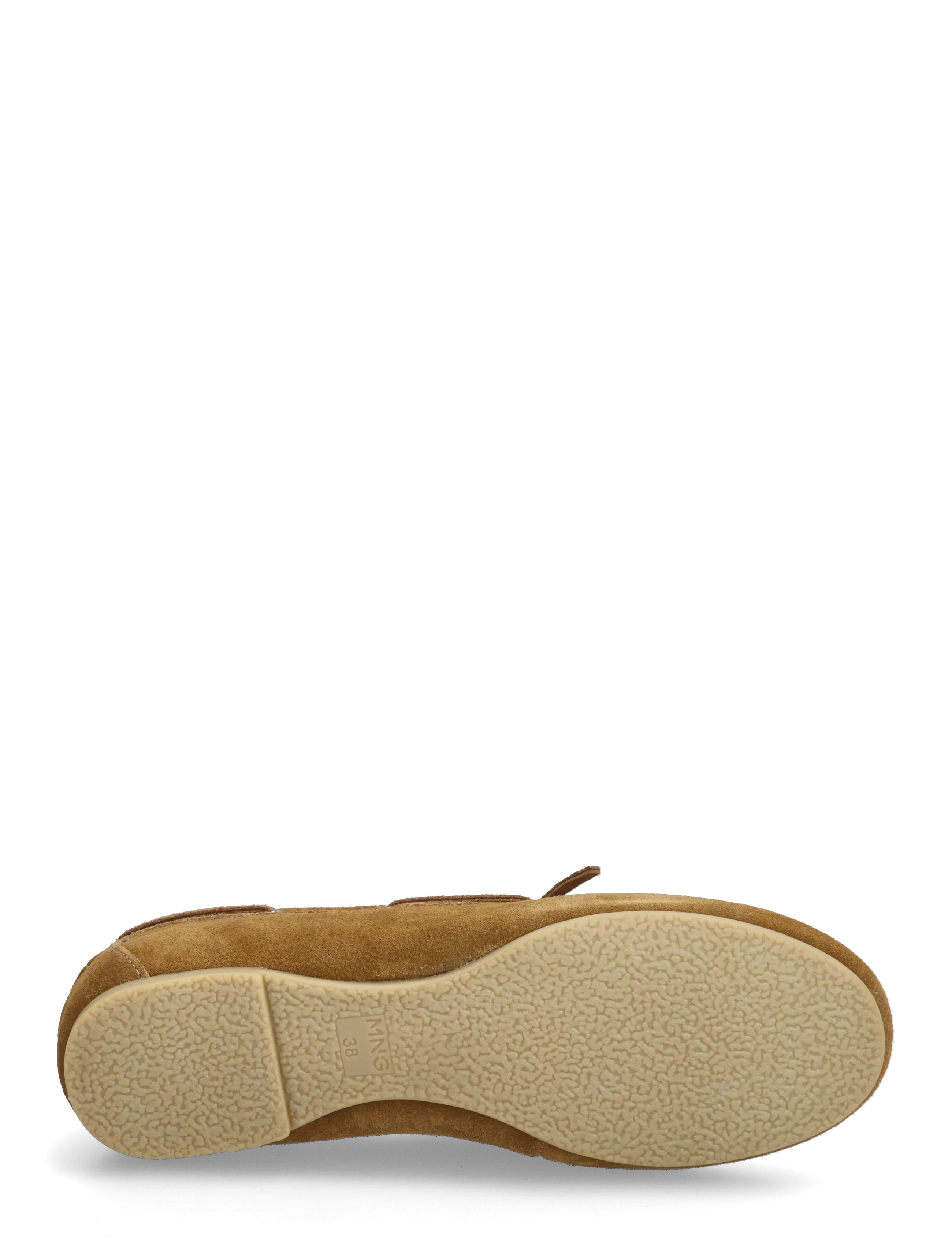 Mango - Suede nautical shoes - sommerschnäppchen - lt pastel brown - 4