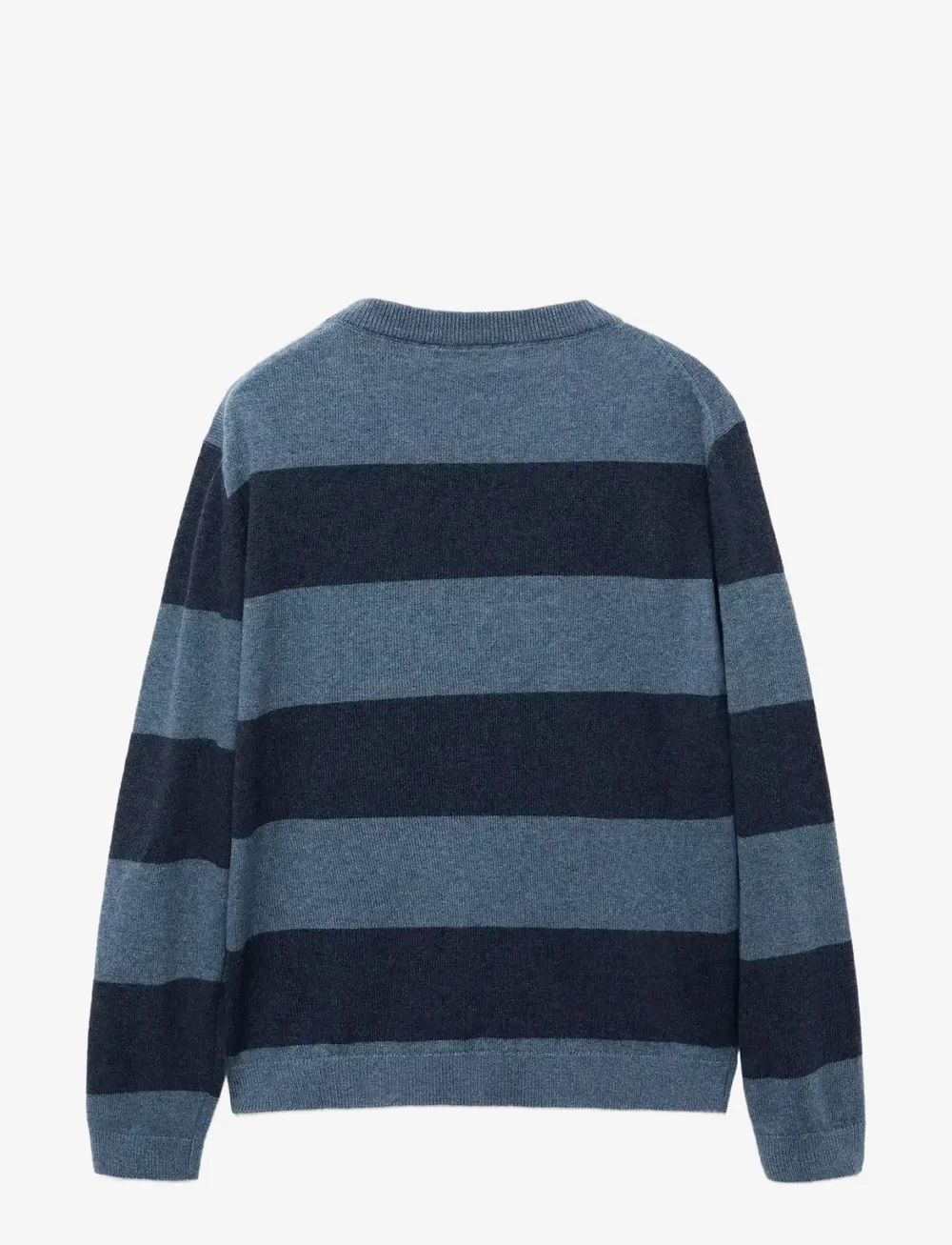 Mango - Knit striped sweater - pullover - medium blue - 2