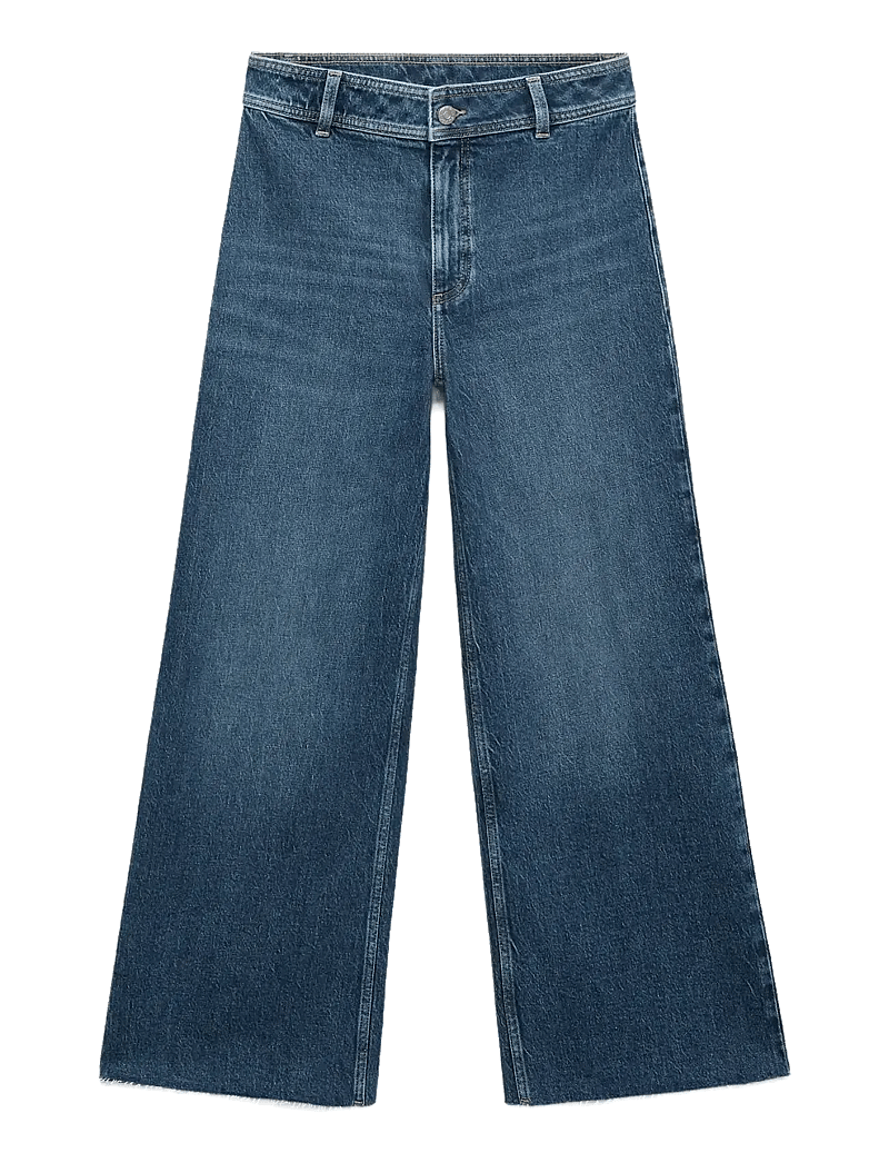Mango - Catherin culotte high-rise jeans - vida jeans - open blue - 1
