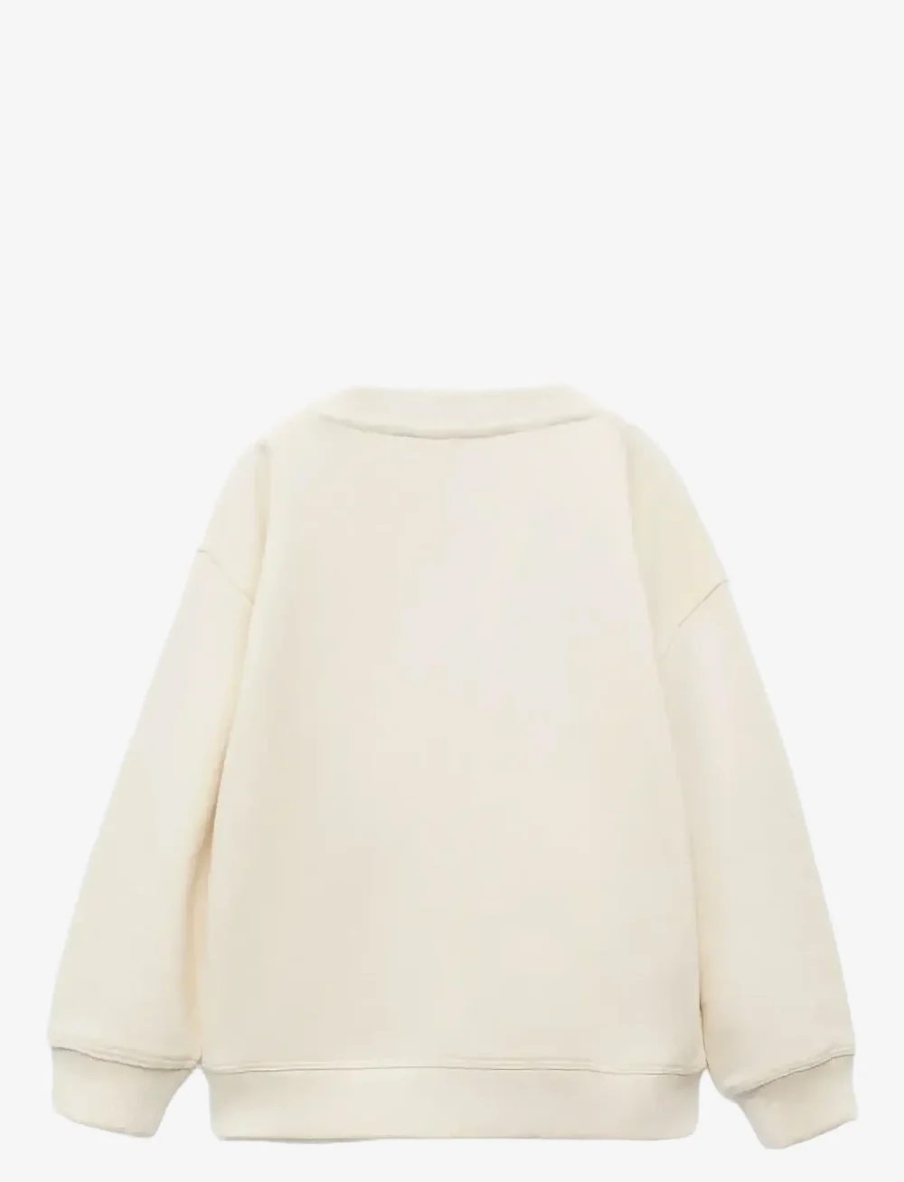 Mango - Sweatshirt with embroidered animals - sweatshirts - light beige - 2