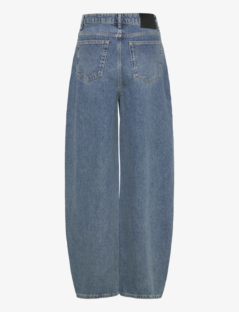 Mango - Mid-rise balloon jeans - barrel jeans - open blue - 1