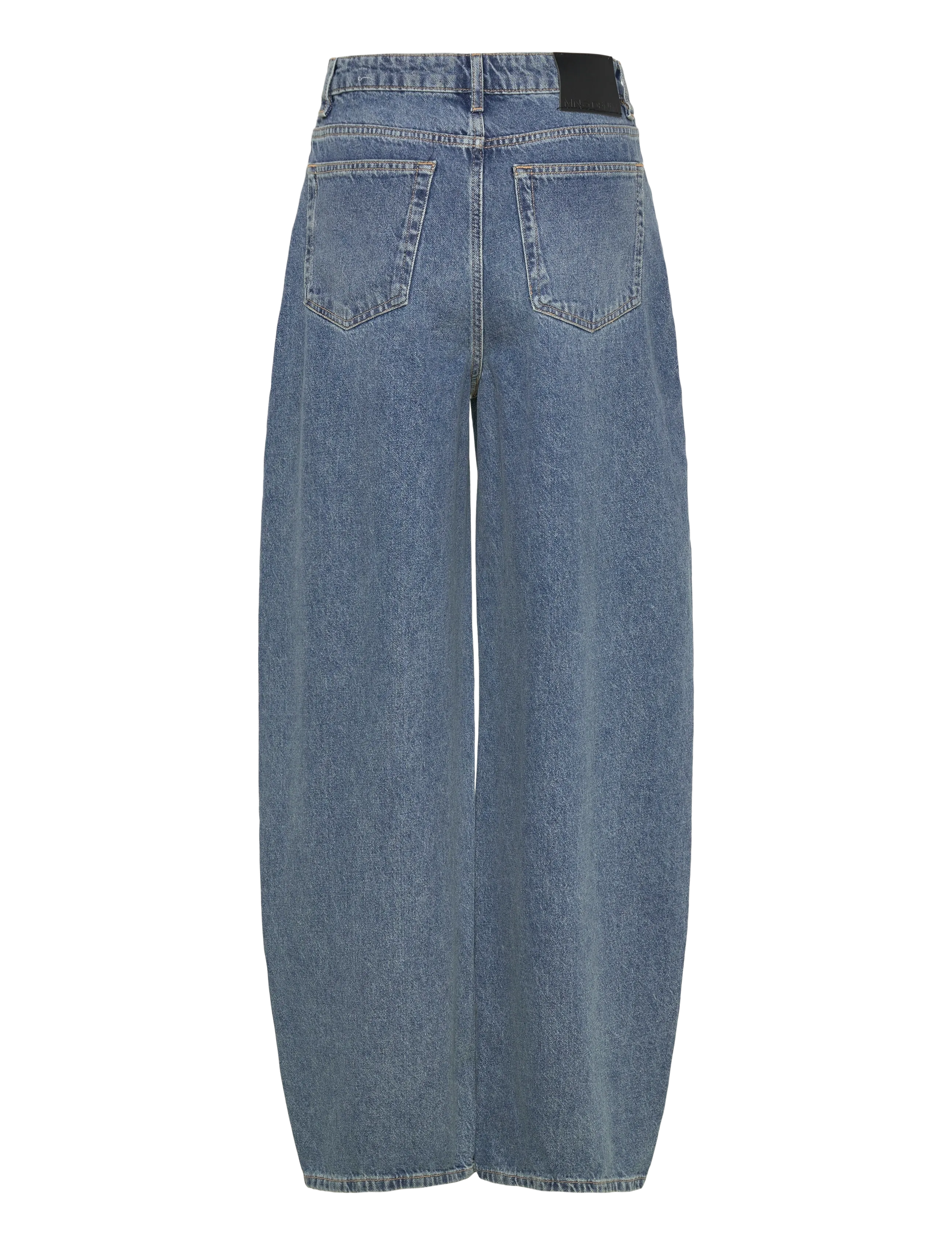 Mango - Mid-rise balloon jeans - barrel jeans - open blue - 2
