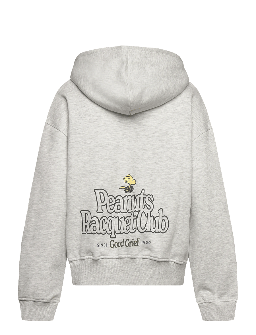 Mango - Snoopy-print sweatshirt - kapuzenpullover - lt pastel grey - 2