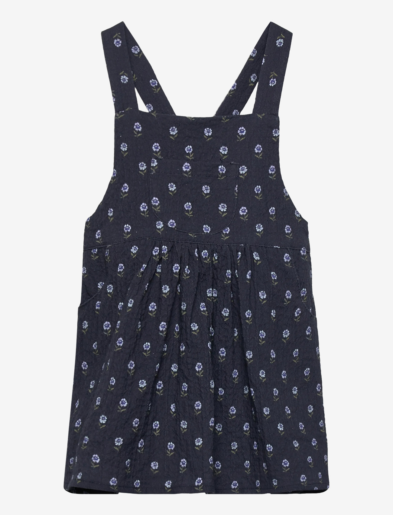 Mango - Floral print dress - varrukateta vabaaja kleidid - navy - 0