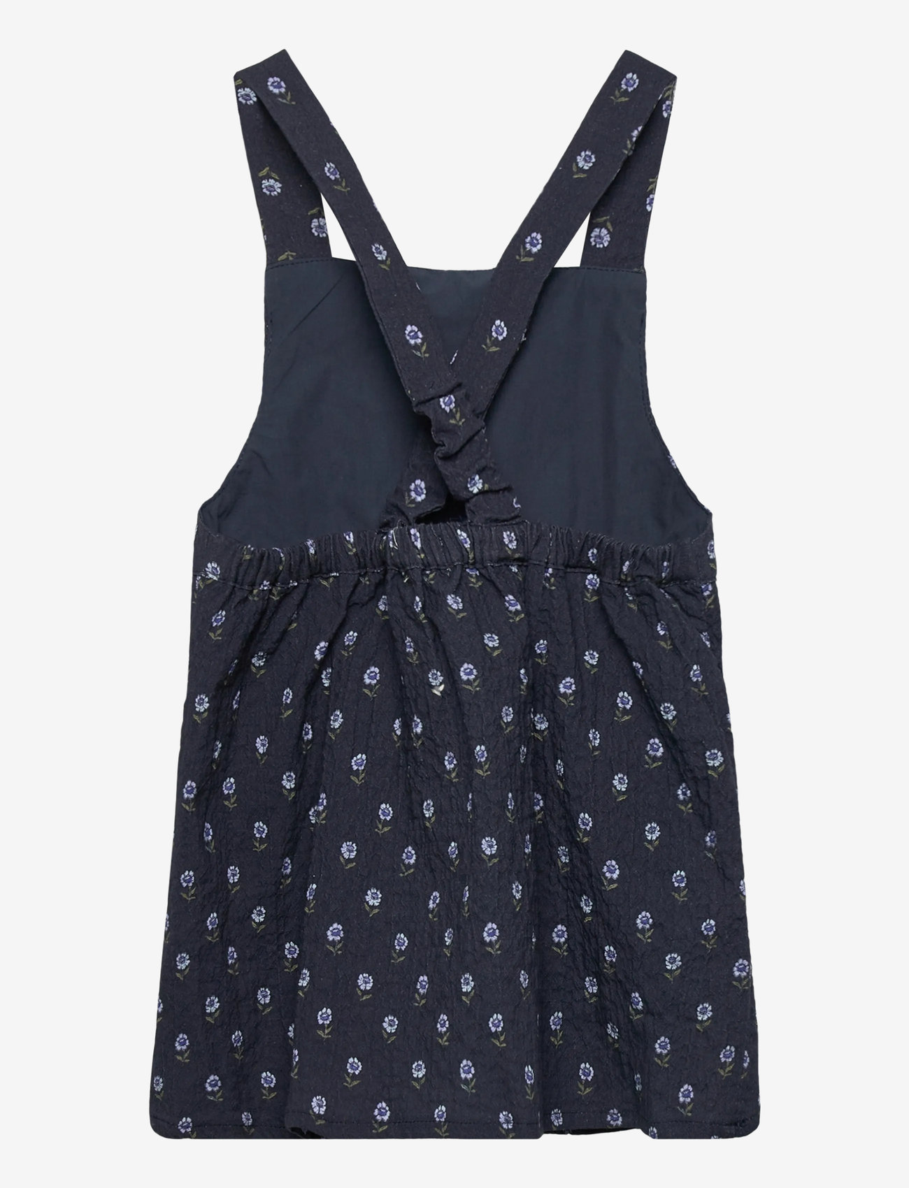 Mango - Floral print dress - varrukateta vabaaja kleidid - navy - 1