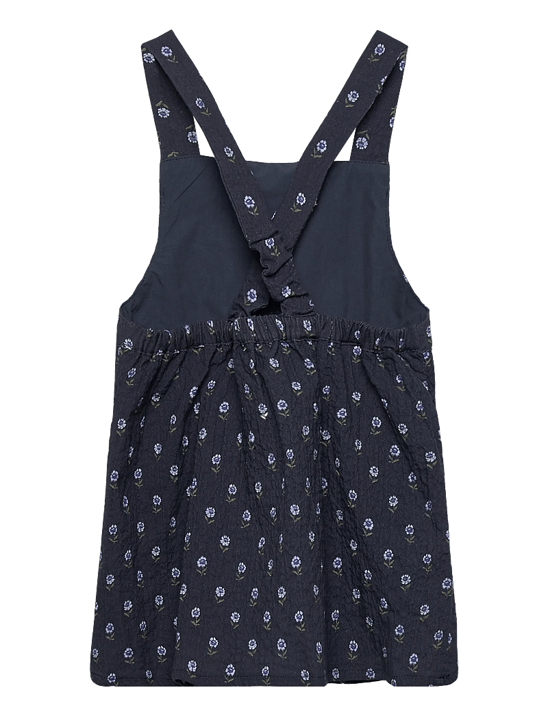 Mango - Floral print dress - Ärmellose babykleider - navy - 1