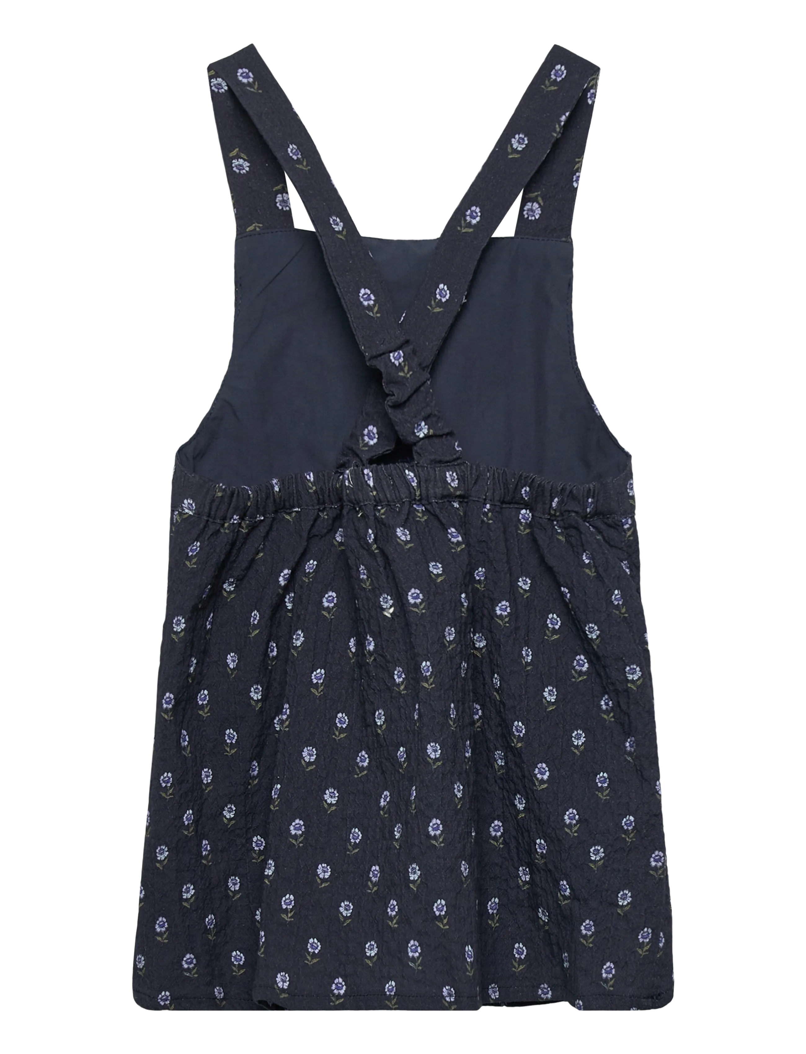 Mango - Floral print dress - varrukateta vabaaja kleidid - navy - 1