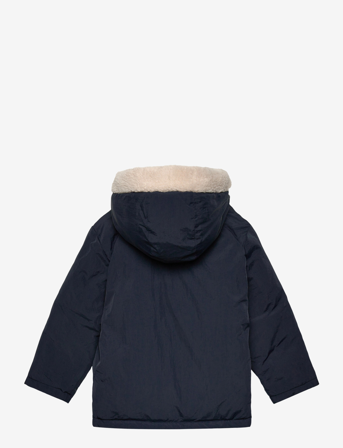 Mango - Hooded anorak with buttons - anorakker - navy - 1