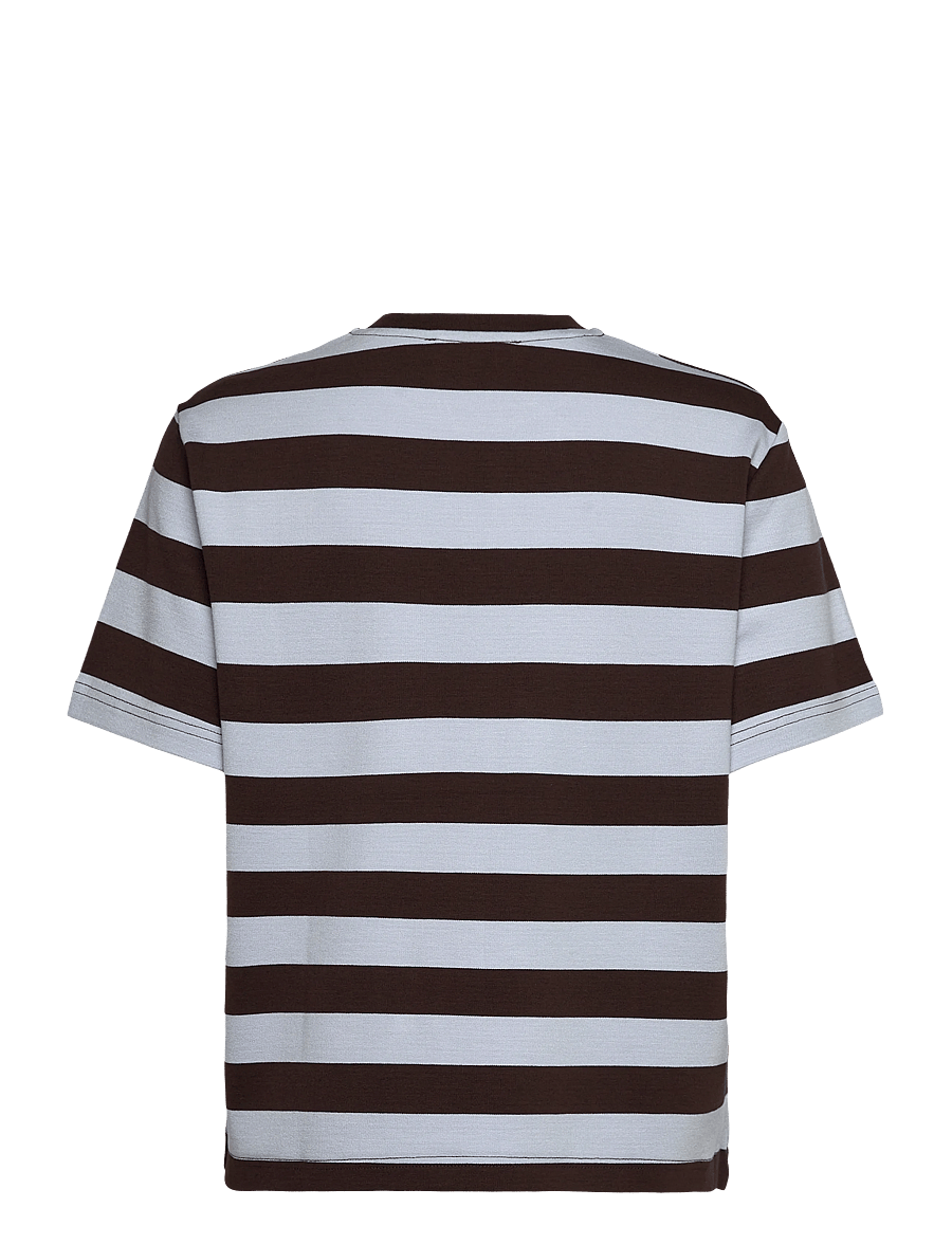 Mango - Striped short-sleeved t-shirt - t-shirts - brown - 2