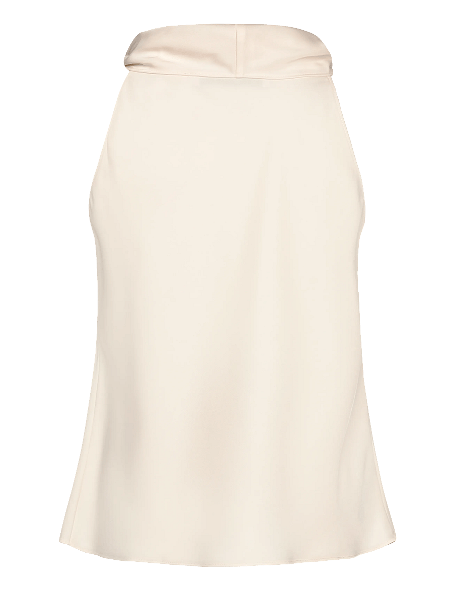 Mango - Draped neck blouse - tanktops - light beige - 2