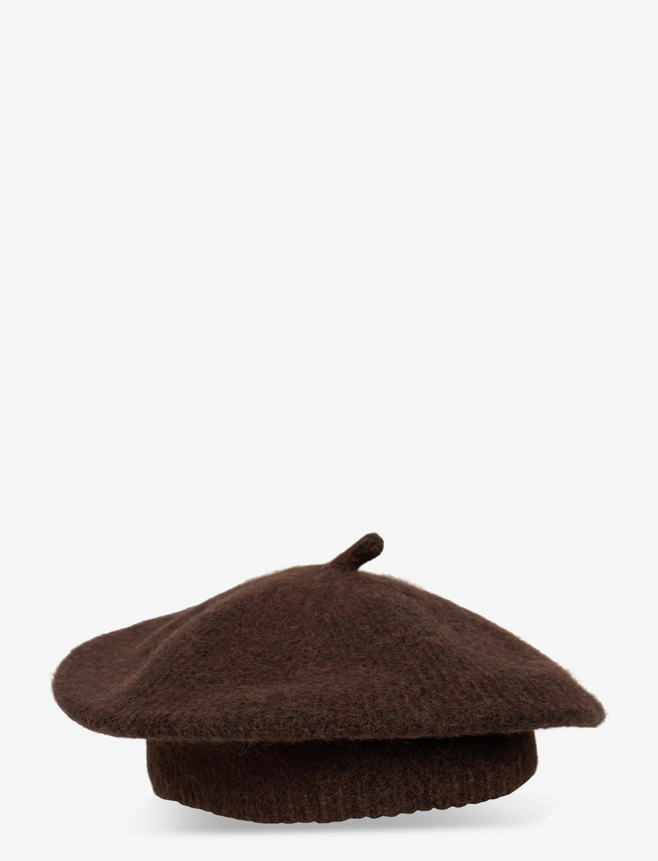 Mango - Striped beret - hattar - dark brown - 0