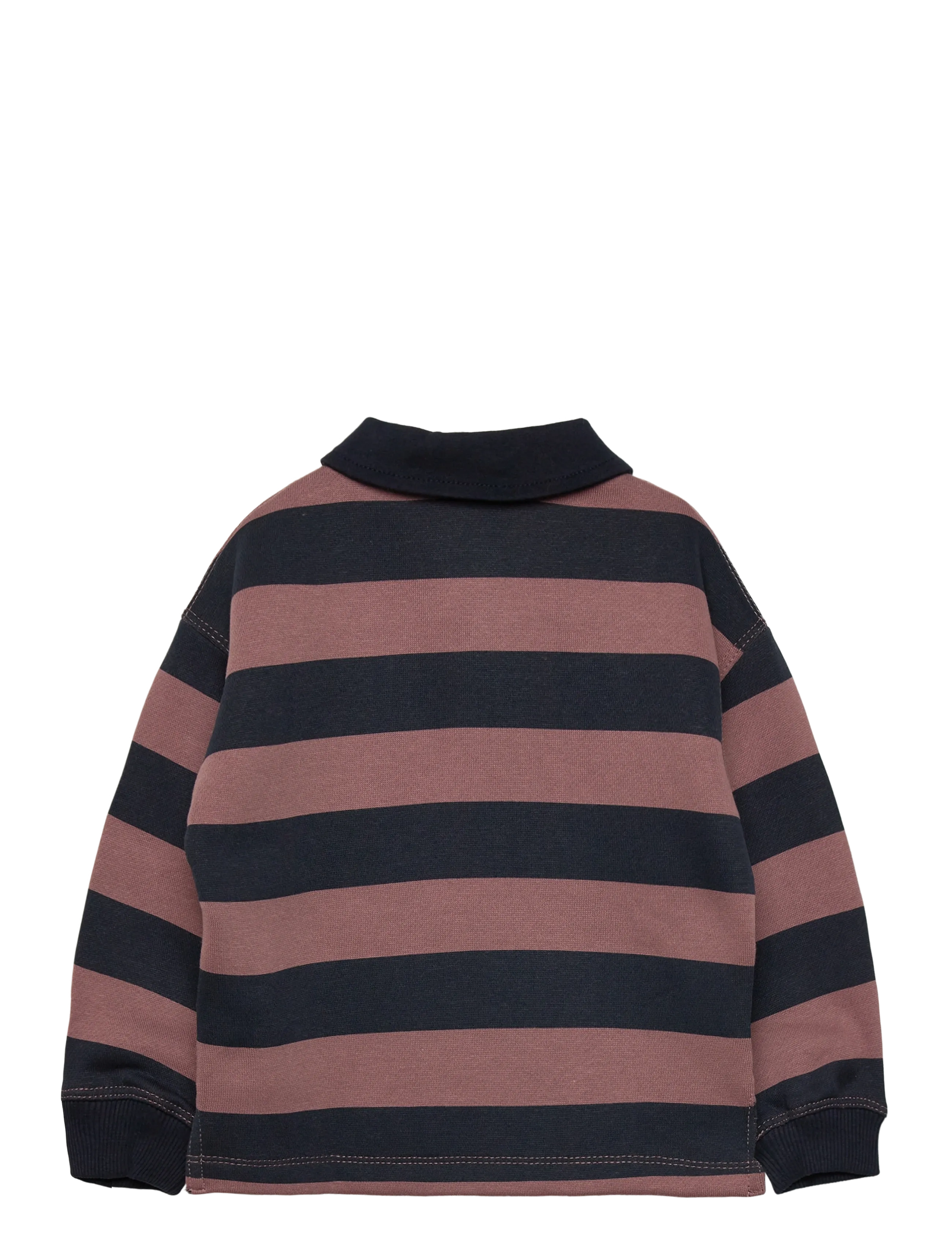 Mango - Printed polo-neck sweatshirt - laveste priser - navy - 2