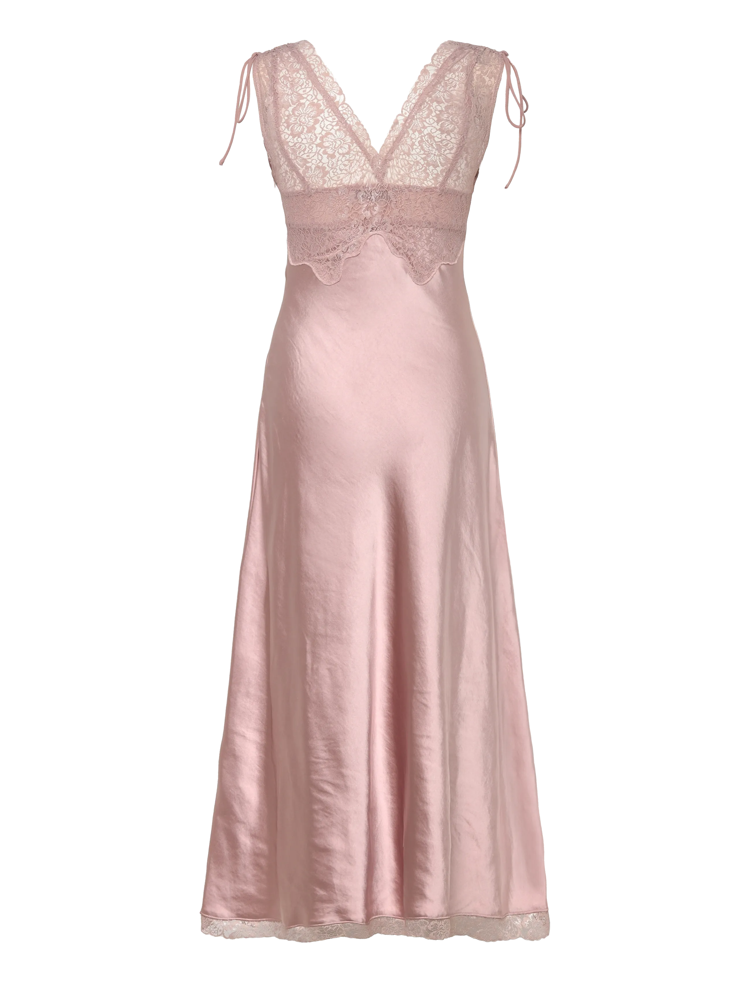 Mango - Satin camisole dress - slip dresses - lt-pastel pink - 2