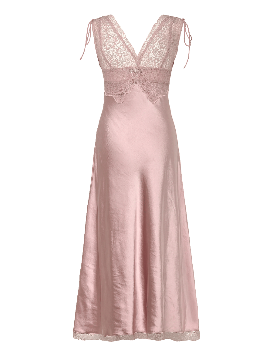 Mango - Satin camisole dress - slip dresses - lt-pastel pink - 2