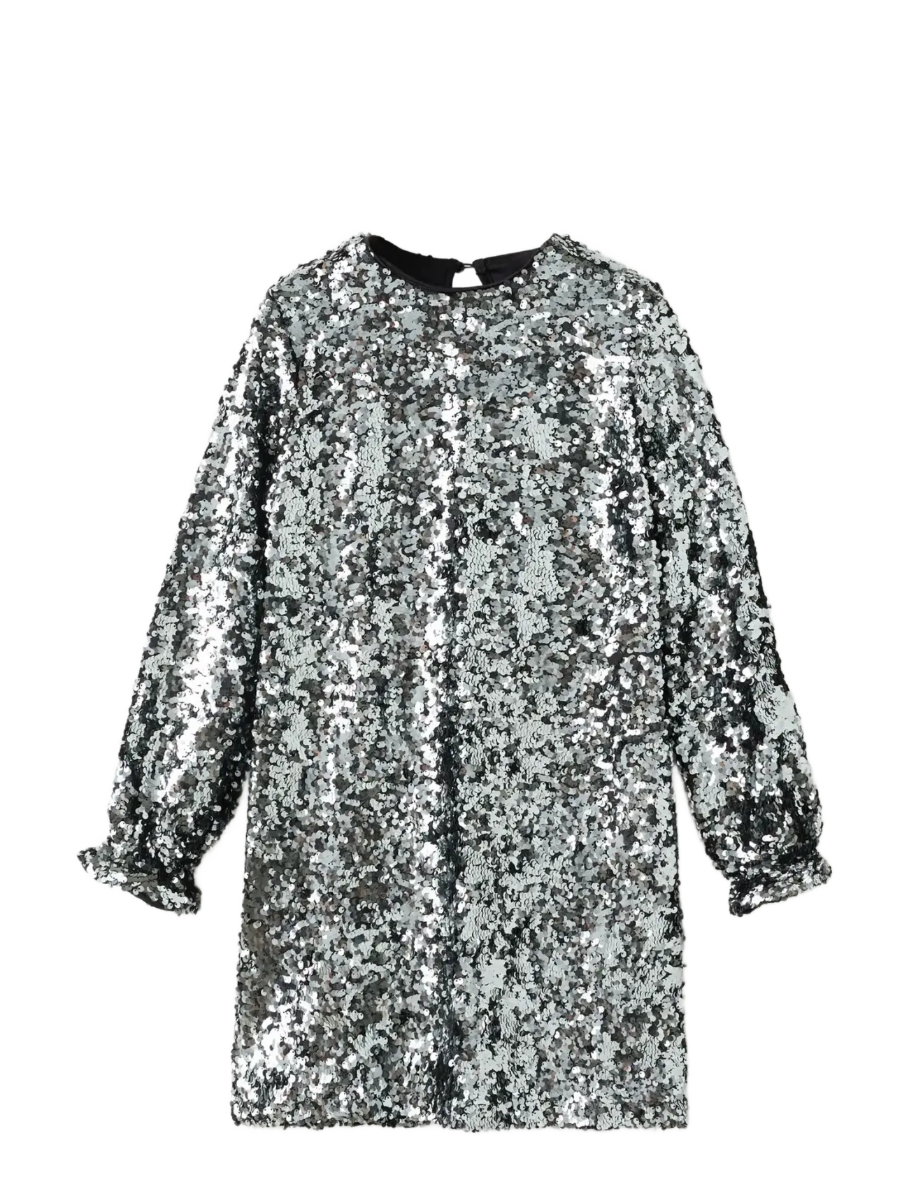 MANGO Sequined Kleid Silber - 11-12 - Damen