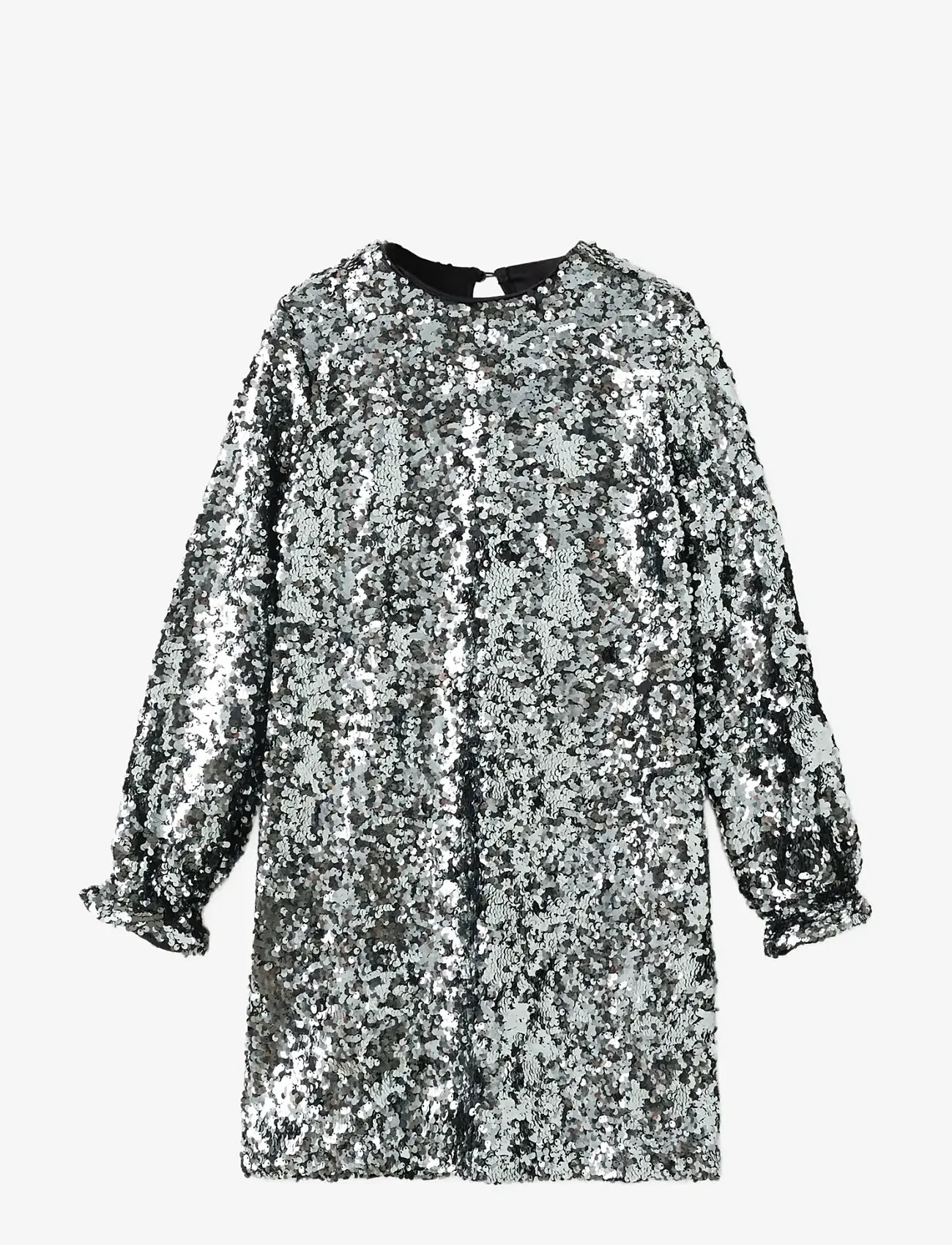 Mango - Sequined dress - pailletkjoler - black - 1