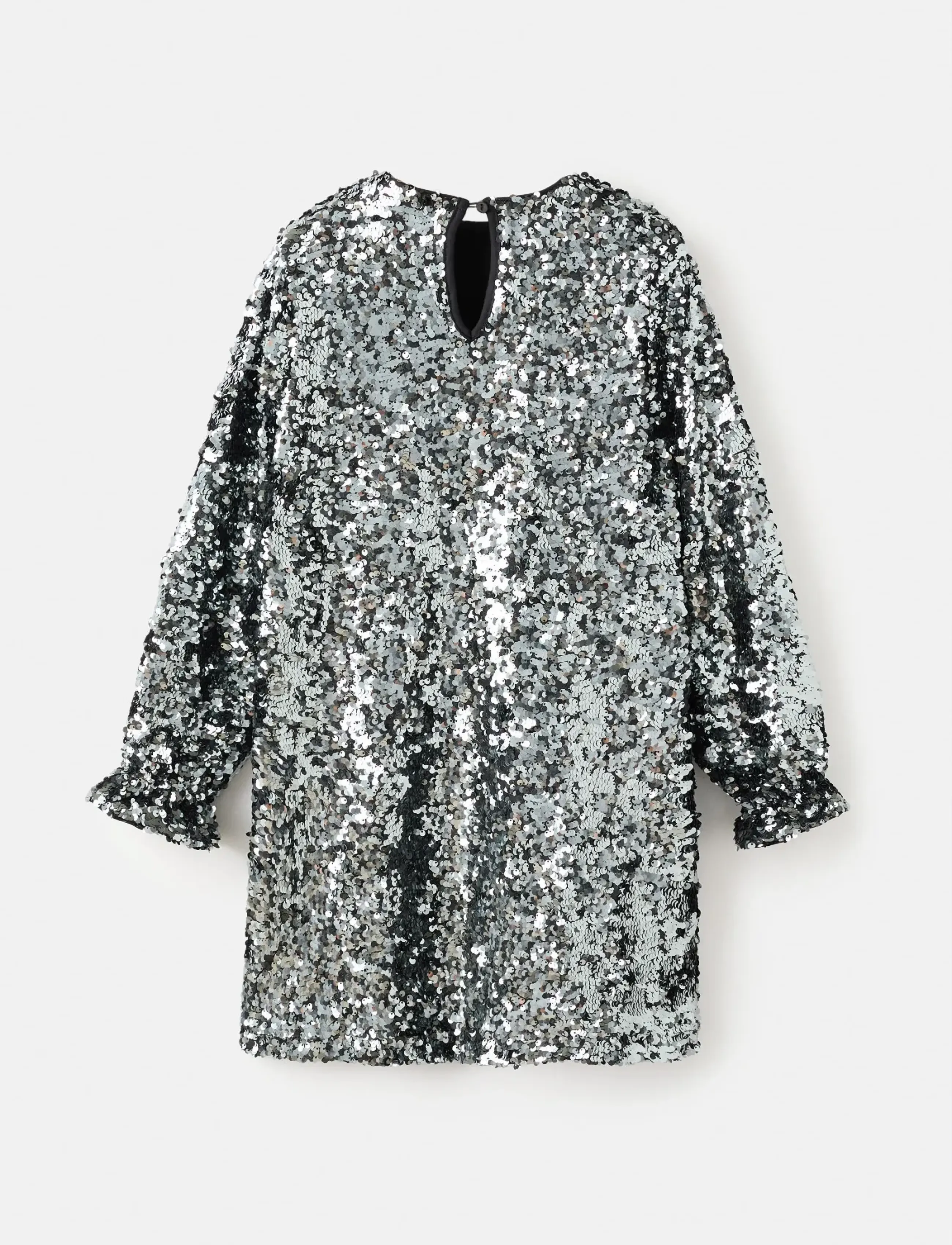 Mango - Sequined dress - pailletkjoler - black - 2