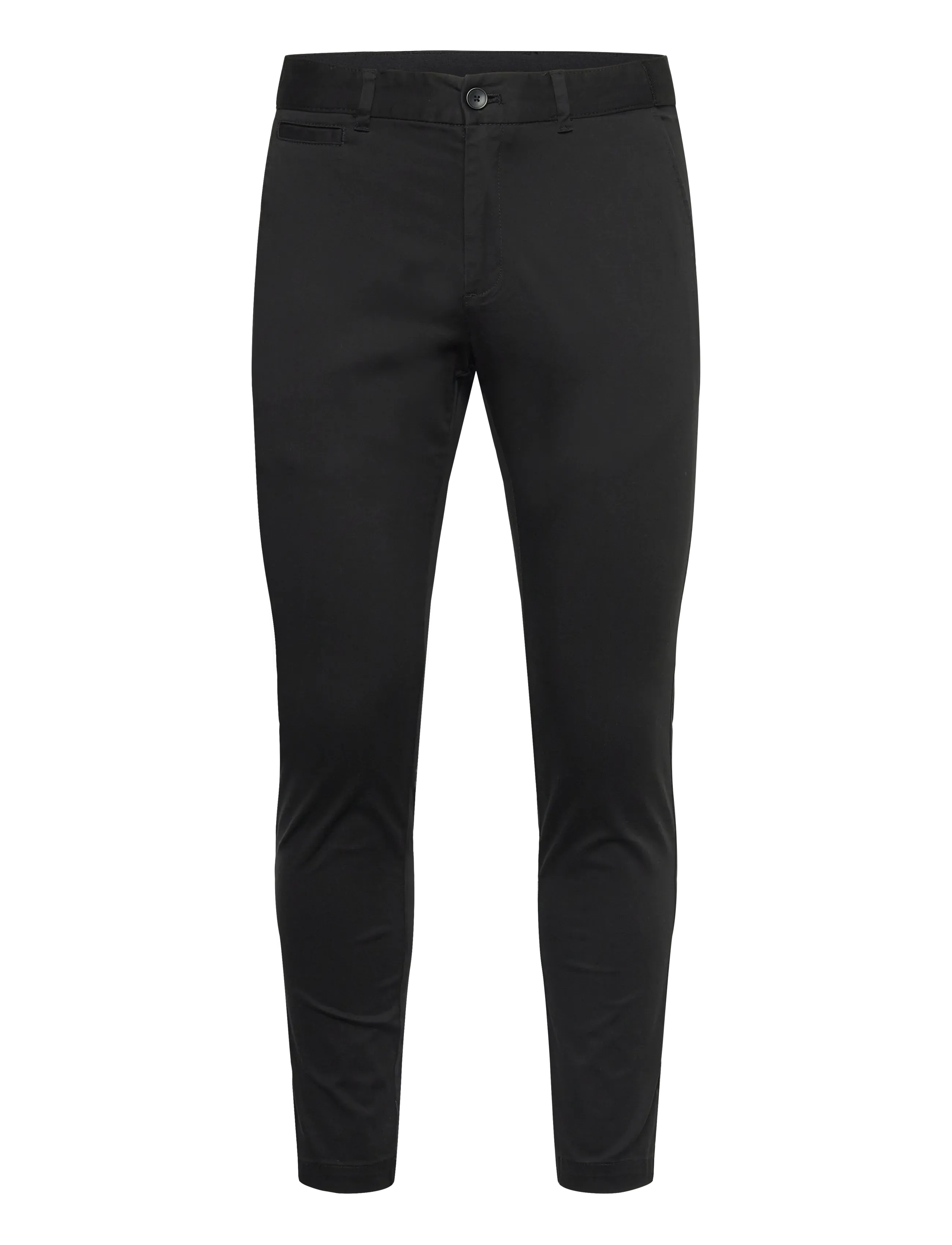 Mango Prato cropped tapered chino trousers - Riided - BLACK / black
