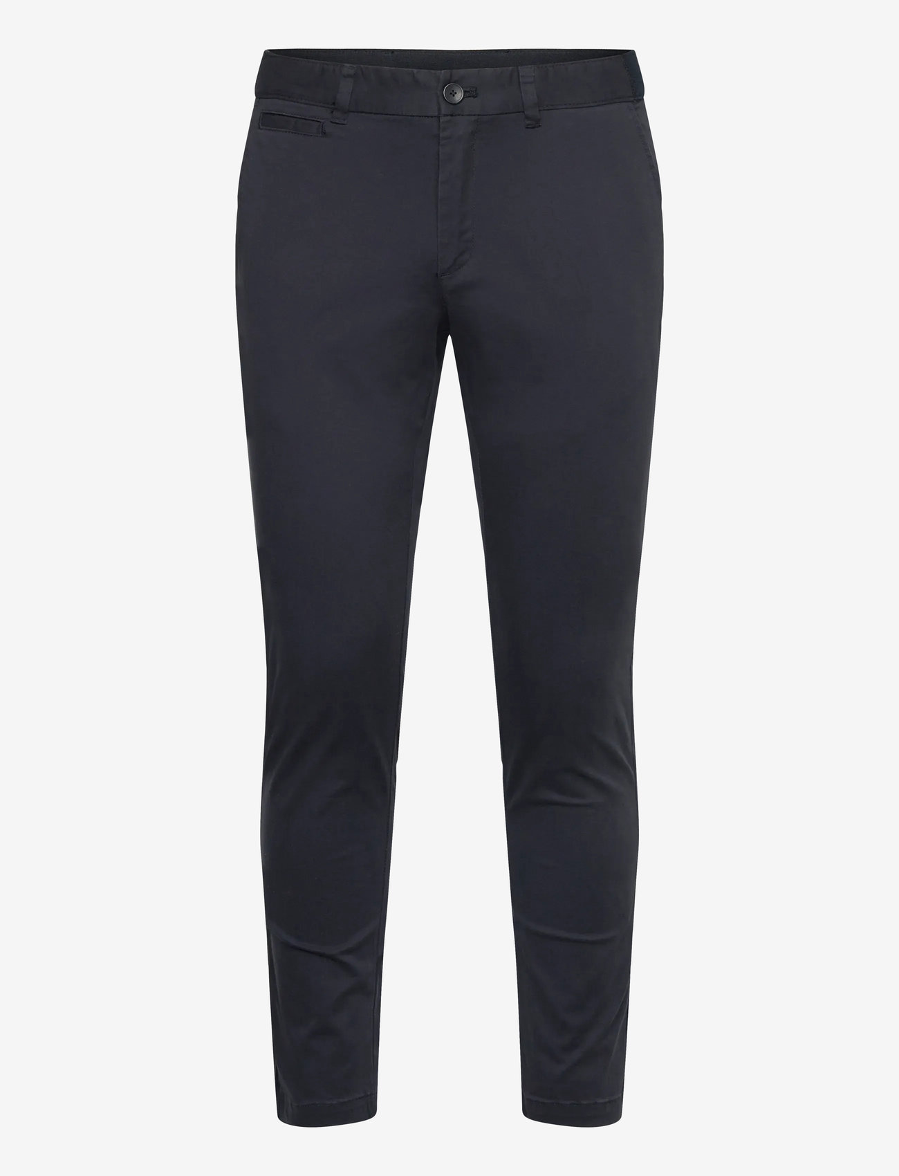 Mango - Prato cropped tapered chino trousers - chinos - navy - 0