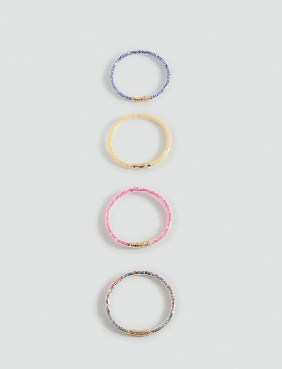Mango - Pack of 4 bracelets - armband - gold - 0