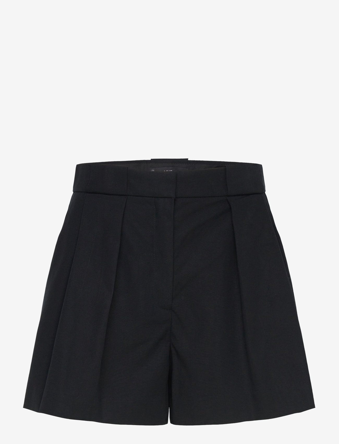 Mango - Pleated suit shorts - laveste priser - black - 0