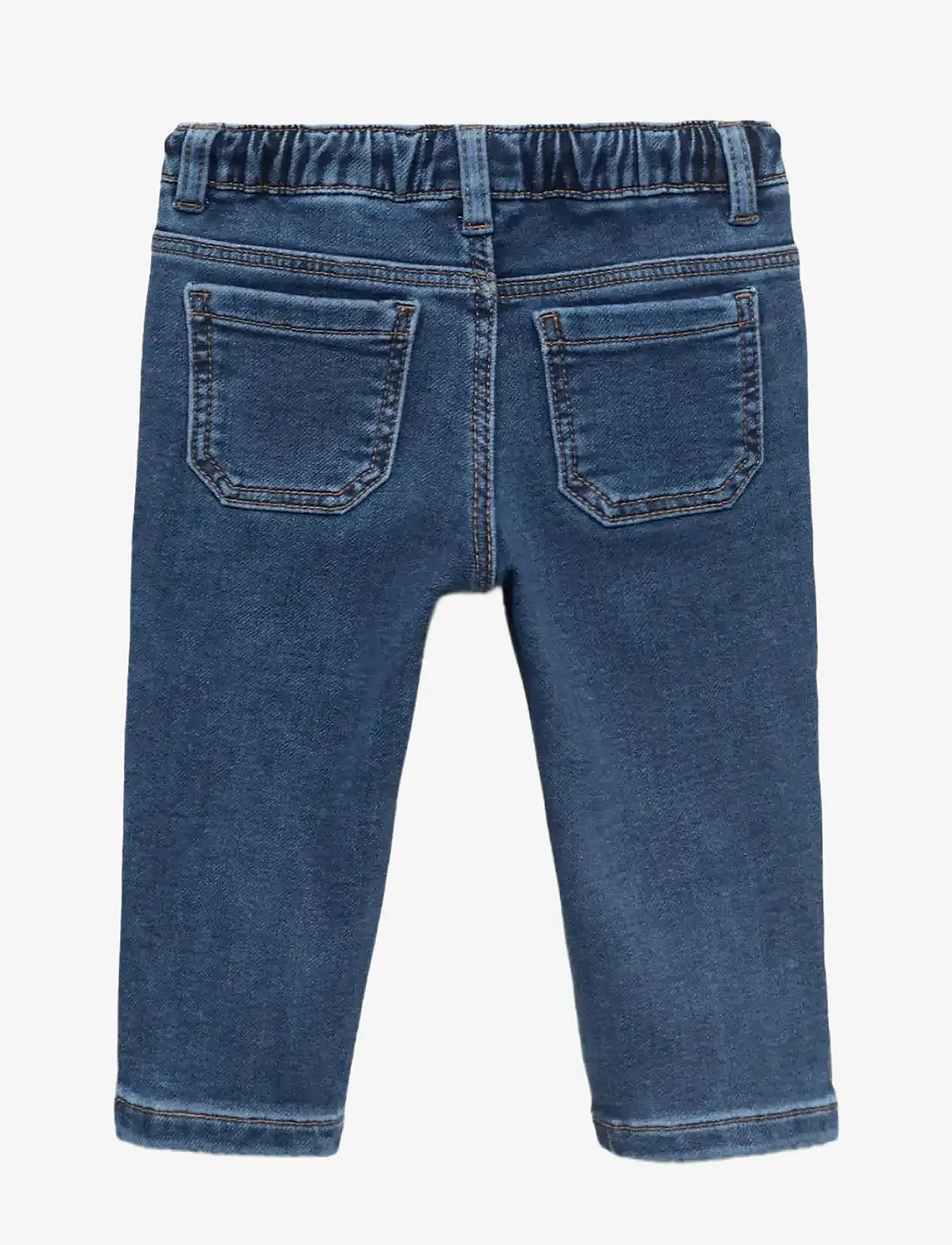 Mango - Straight jeans with drawstring - regular jeans - open blue - 1