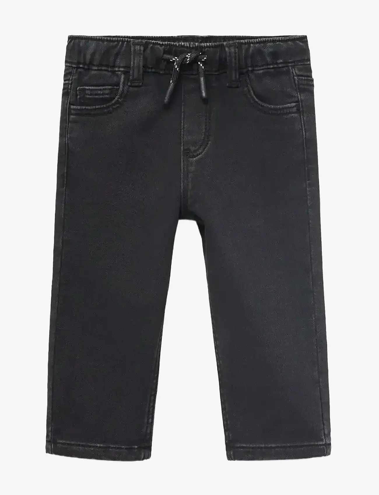Mango - Straight jeans with drawstring - regular jeans - open grey - 0