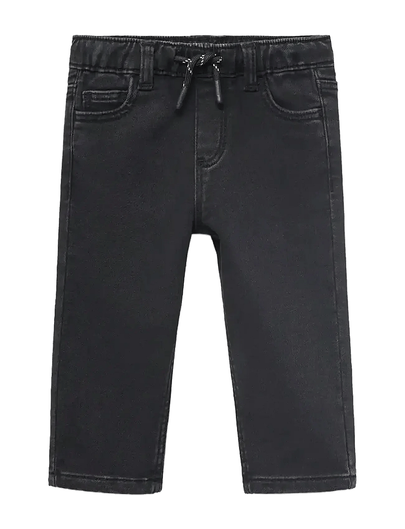 Mango - Straight jeans with drawstring - regular jeans - open grey - 0