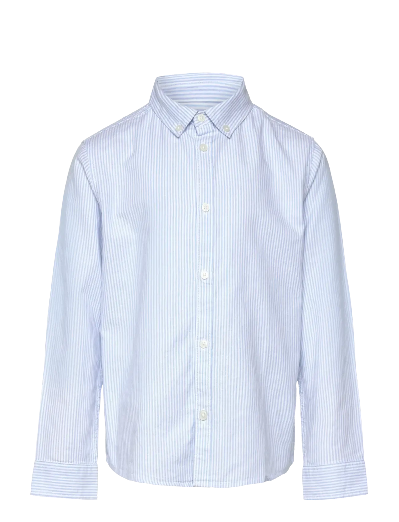 Striped Oxford shirt - LT-PASTEL BLUE