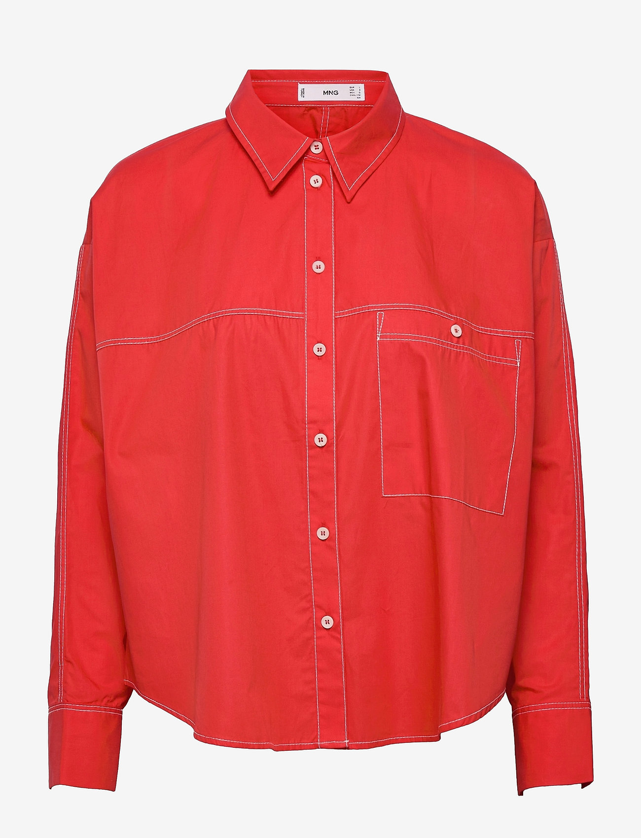 Mango - LEON - langærmede skjorter - red - 0