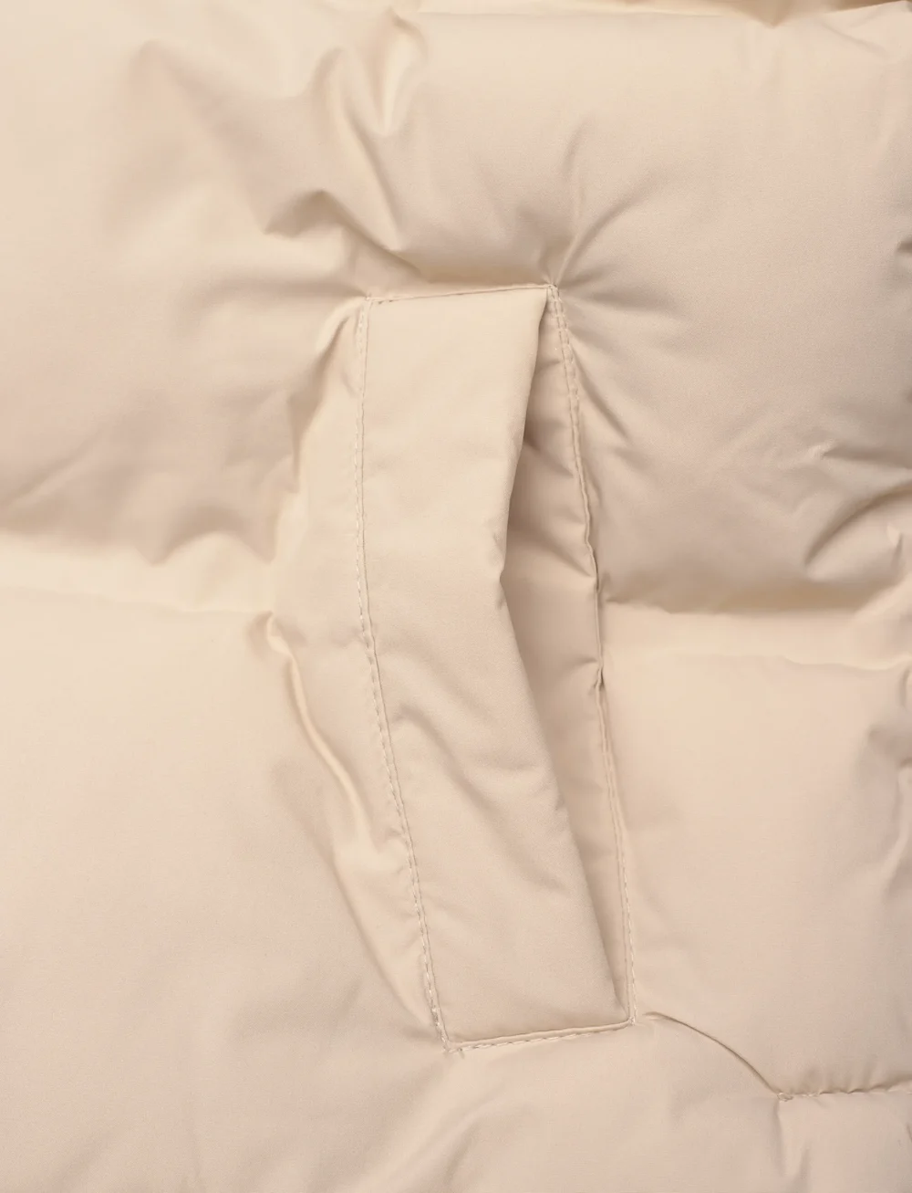 Mango - Long hooded waistcoat - einkaufen nach alter von - light beige - 3