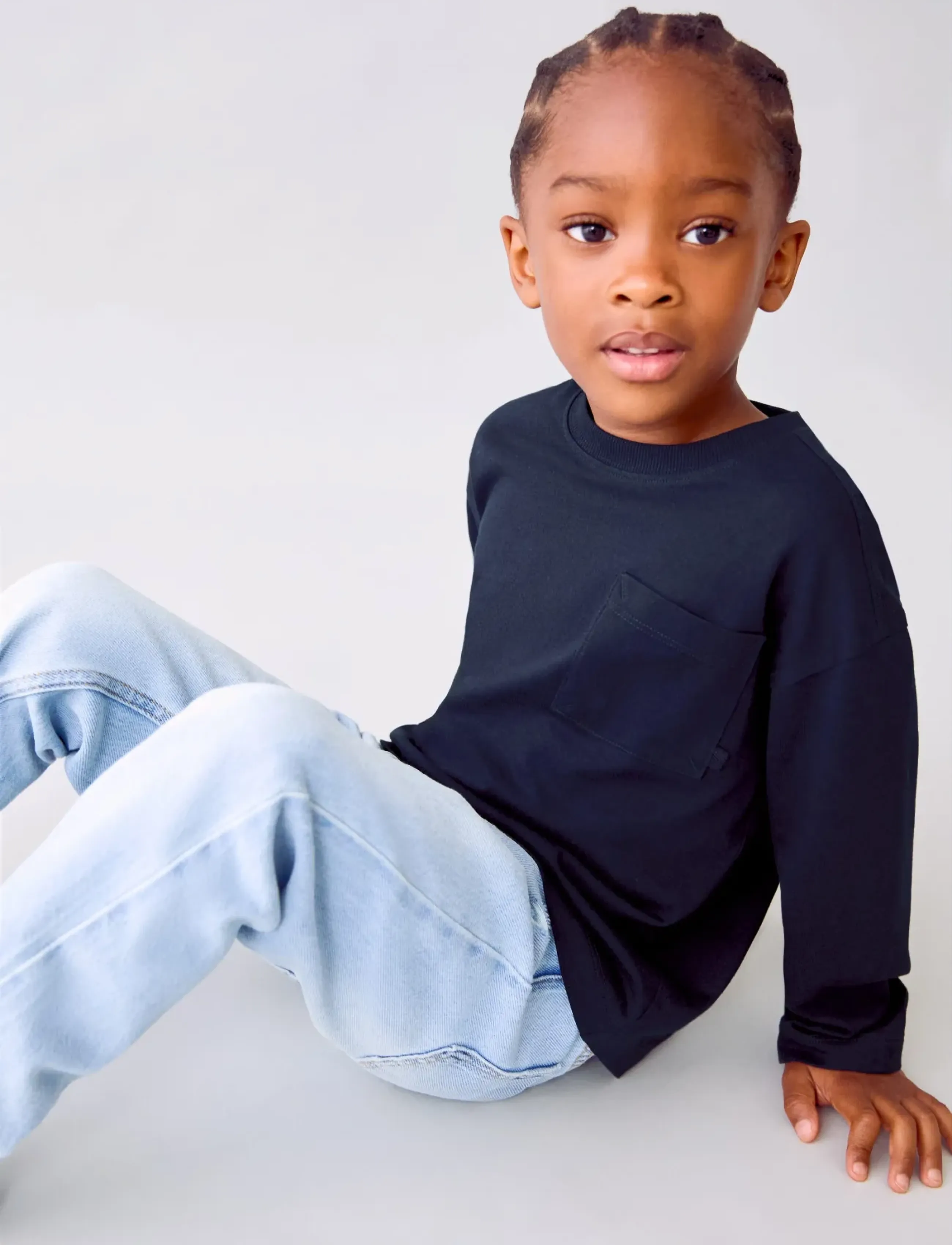 Mango Pocket cotton T-shirt - Oberteile - NAVY / navy