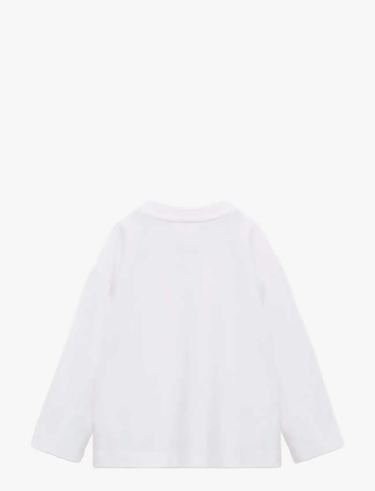 Mango - Pocket cotton T-shirt - herbstliche kleidung - white - 1