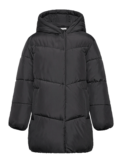 Hood Puffer Coat - Dunjakker & Forede Jakker