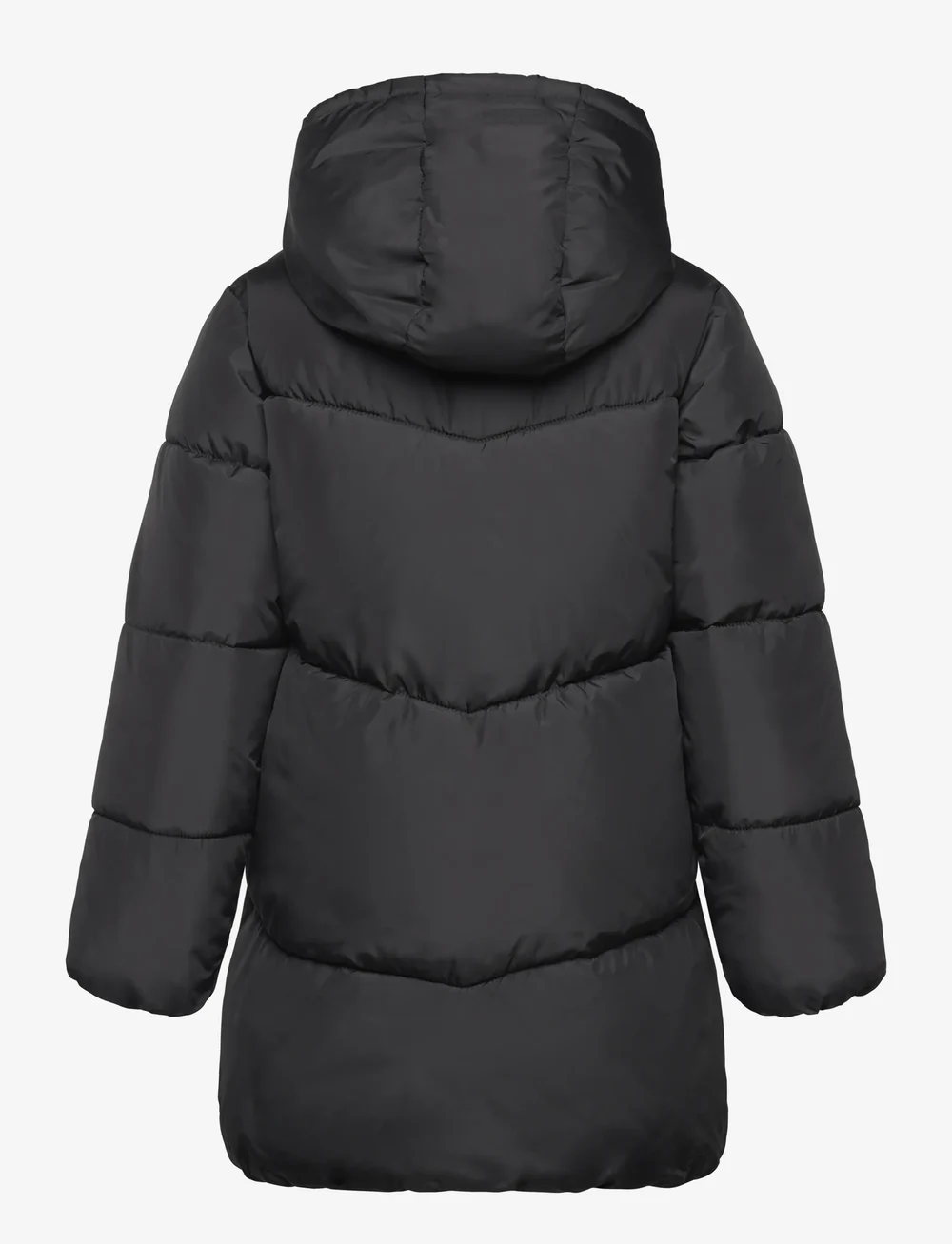 Mango - Hood puffer coat - winterjacke - black - 1